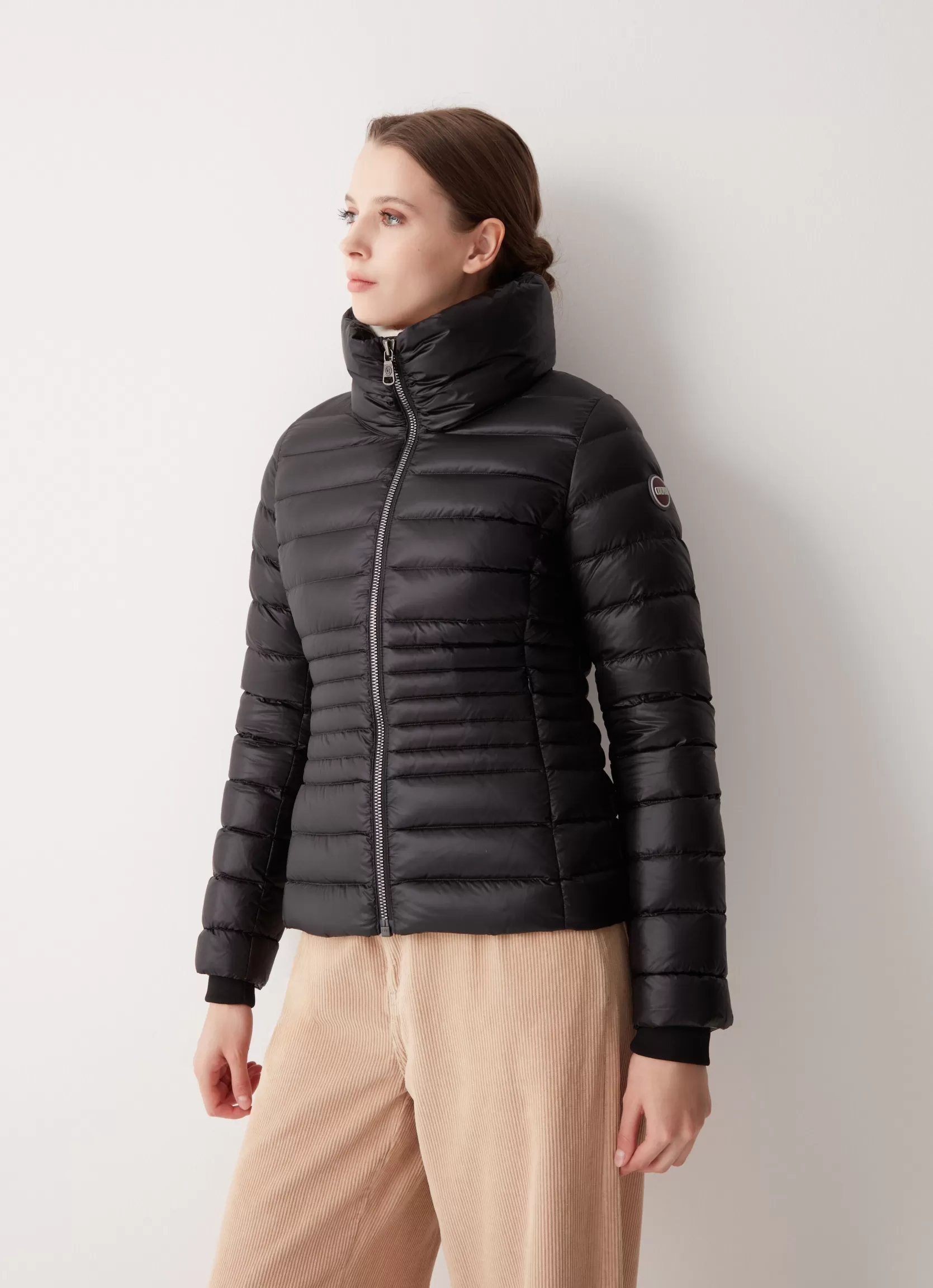 Colmar Down jacket with ribbed knit cuffs | woman Winter Down Jackets