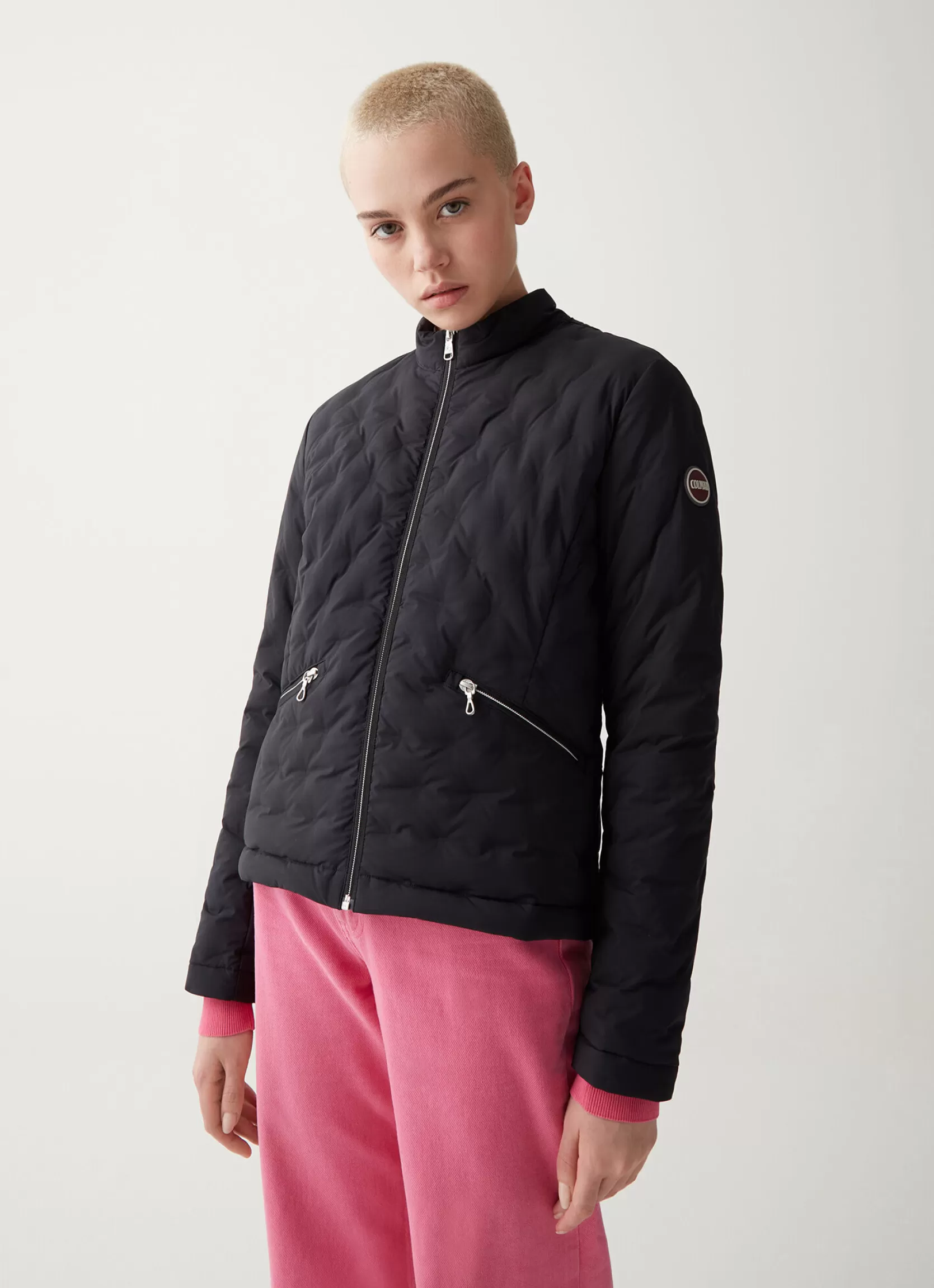 Colmar Down jacket with stamp quilting. | woman Outlet