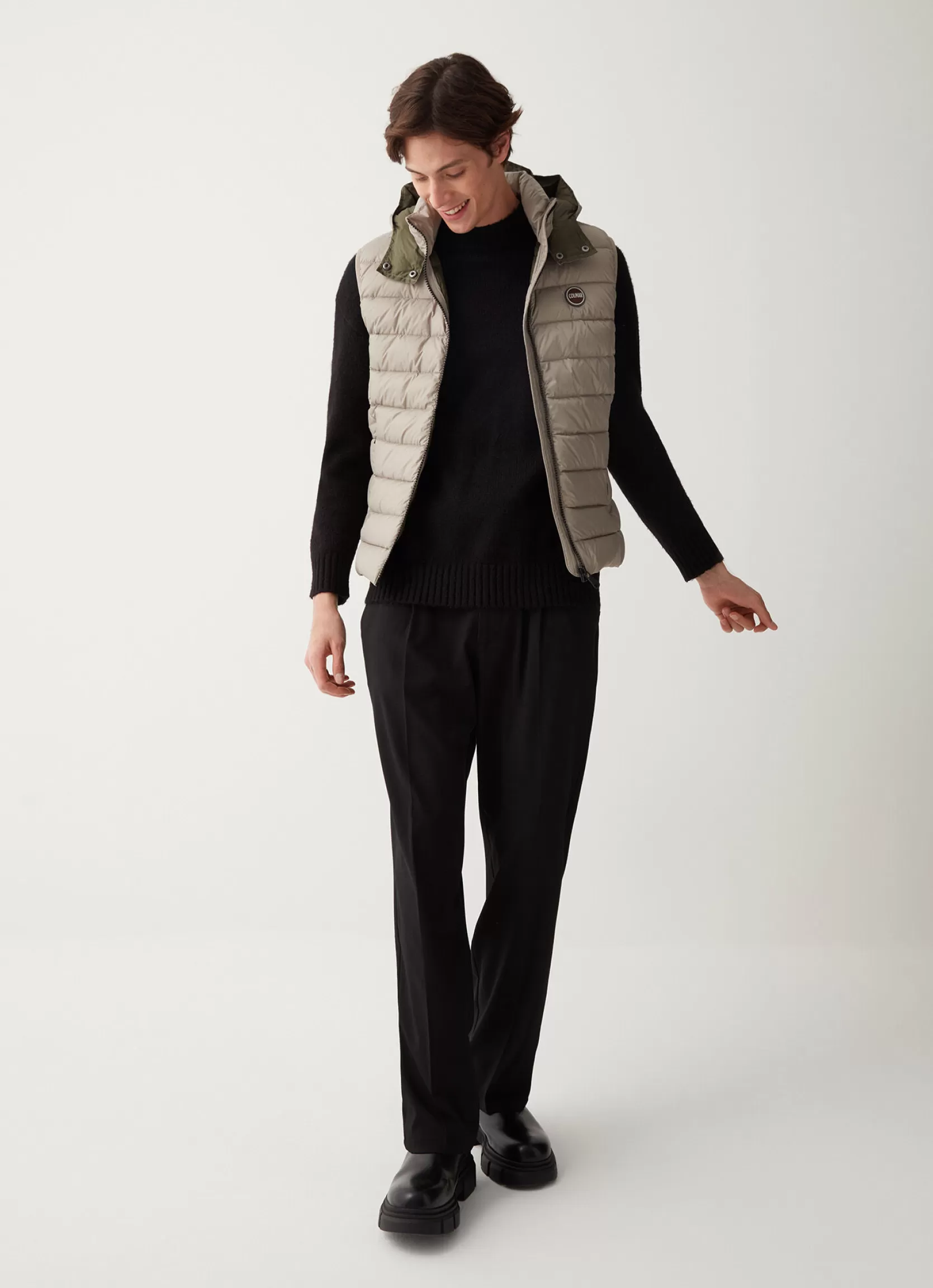Colmar Down vest with detachable hood | man Sleeveless Jackets