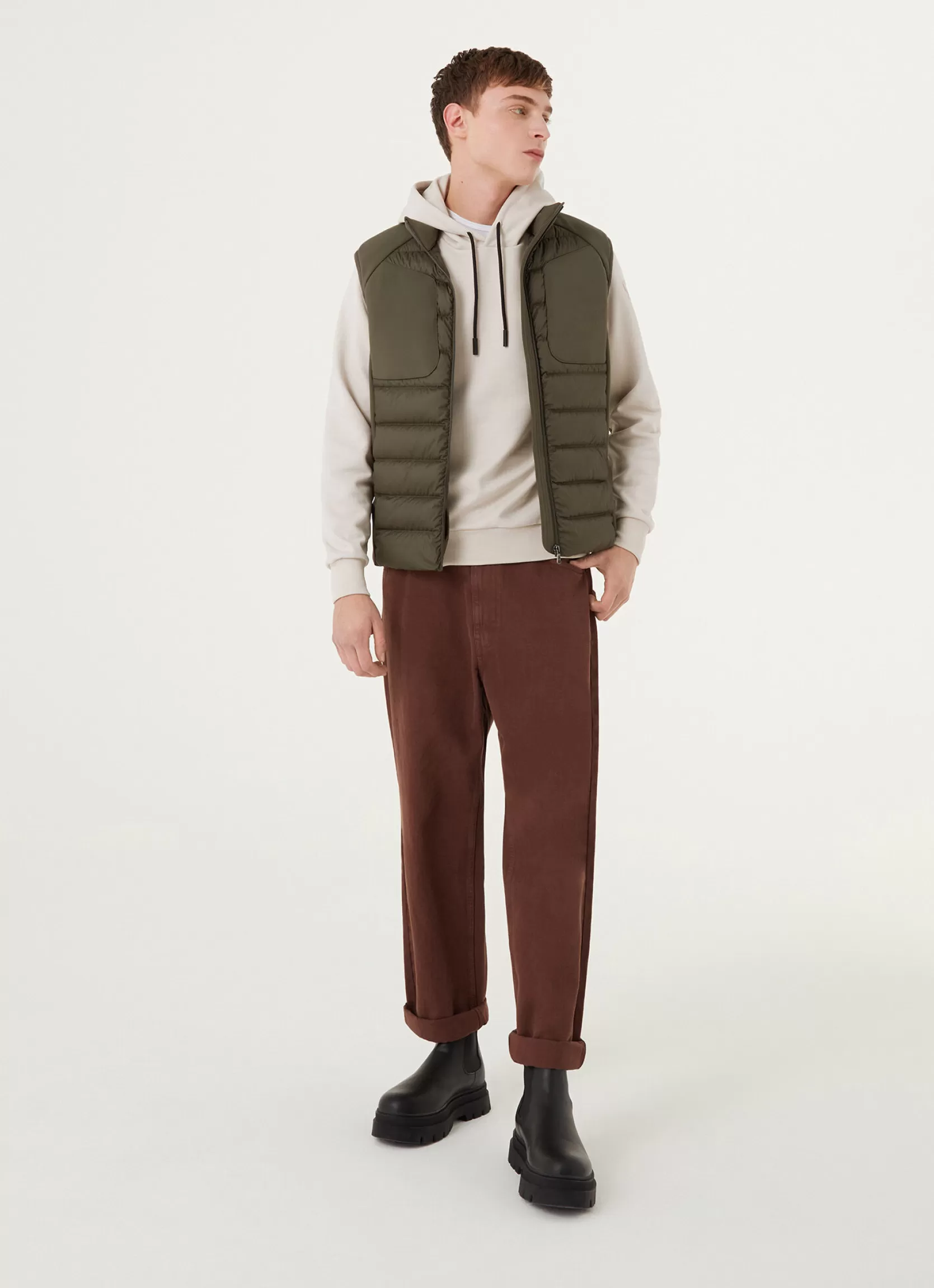 Colmar Down vest with double fabric | man Outlet