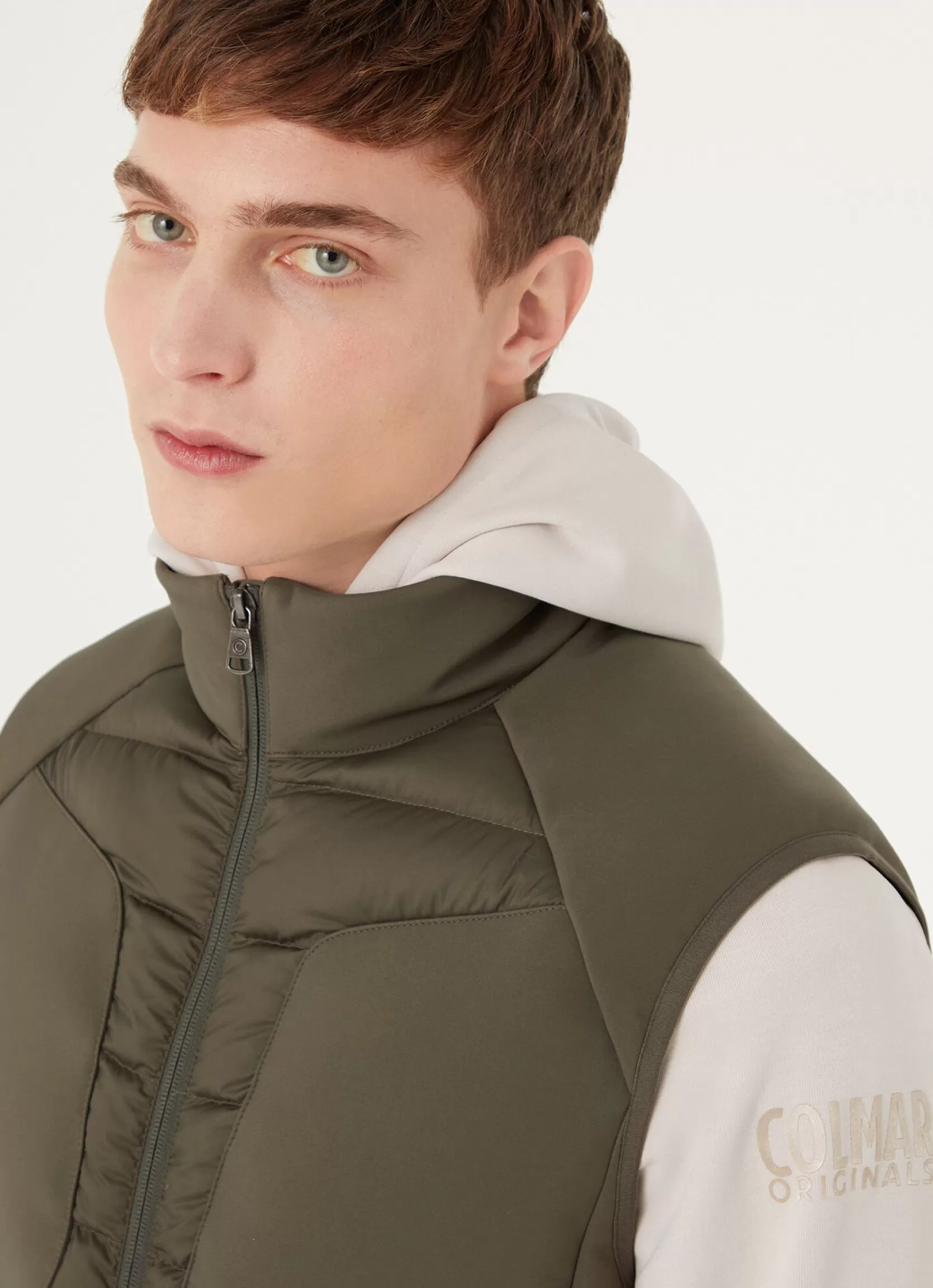 Colmar Down vest with double fabric | man Outlet