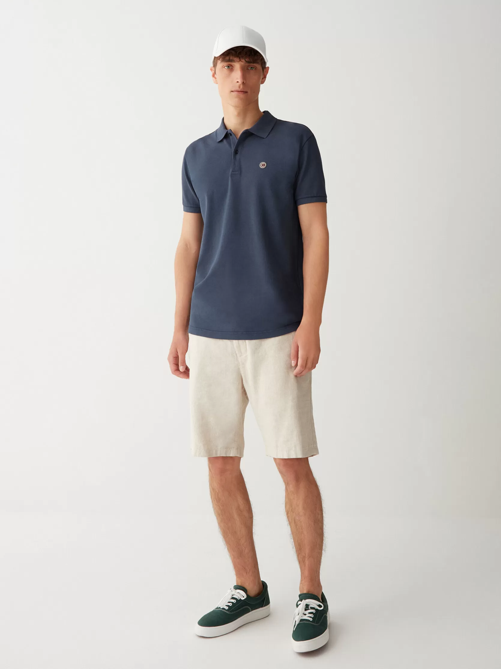 Colmar Dyed stretch piqué polo shirt | man Outlet