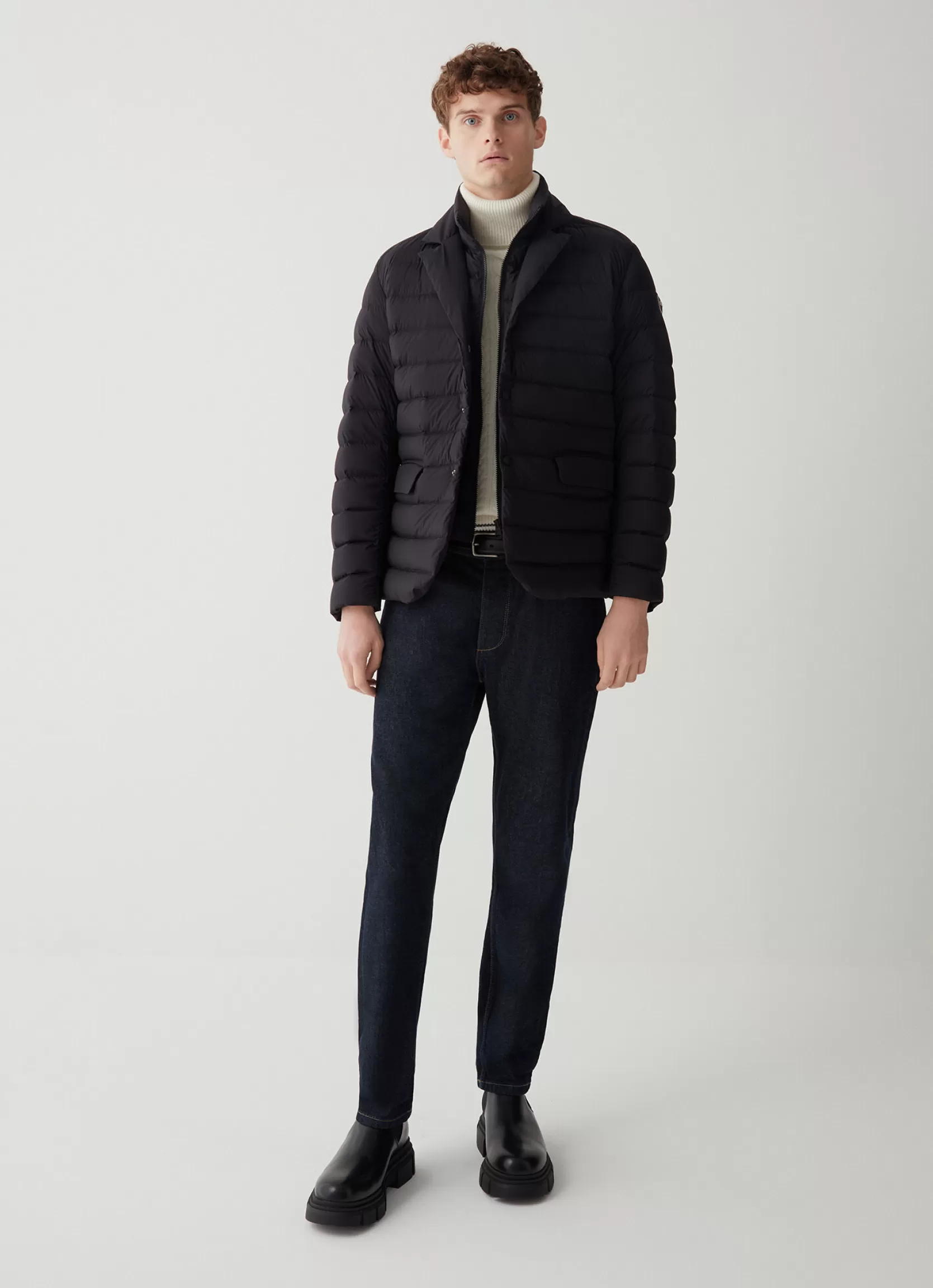 Colmar Feather stretch blazer with bib | man Winter Down Jackets
