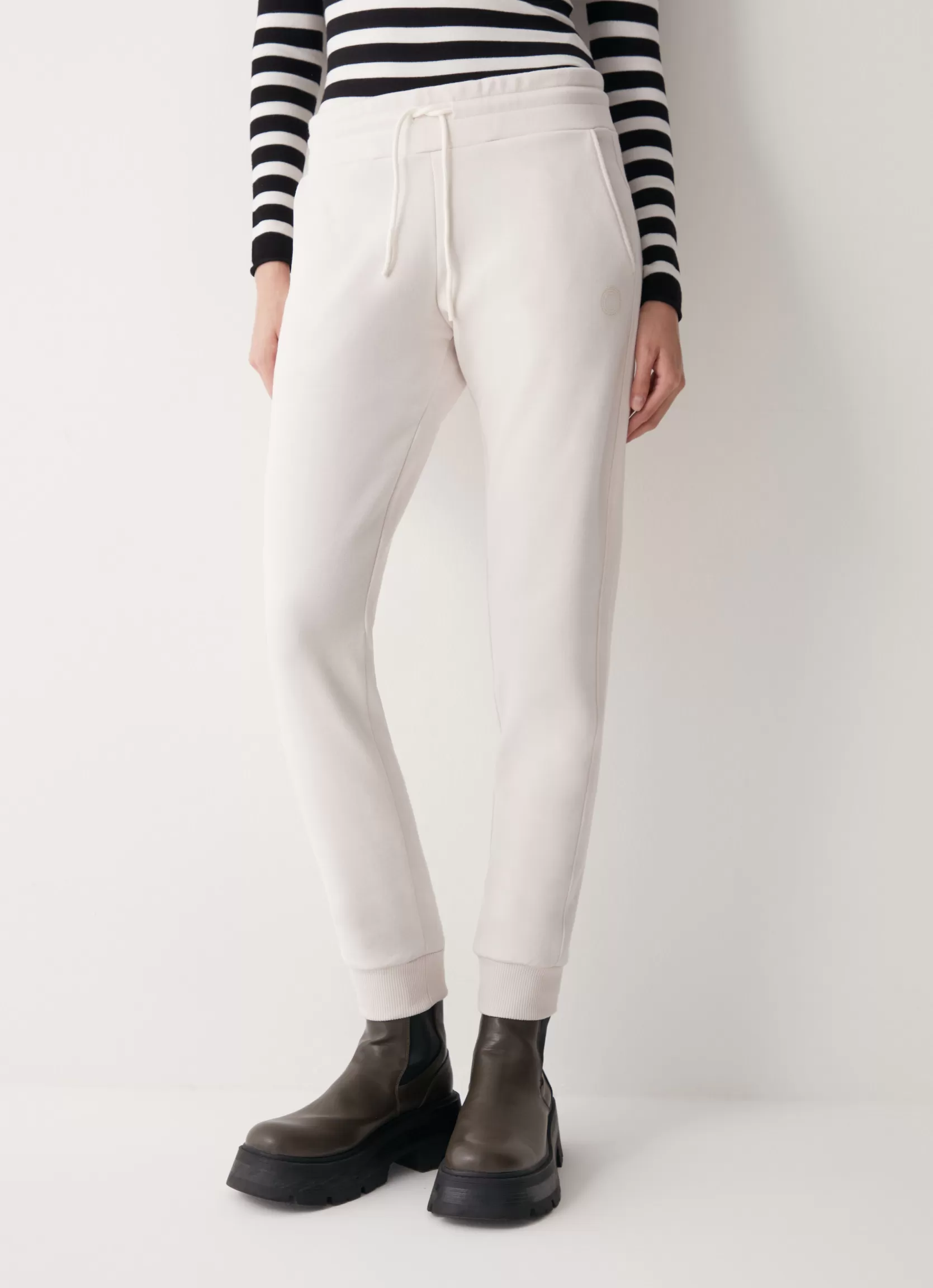 Colmar Fleece sweatpants with glitter logo | woman Trousers