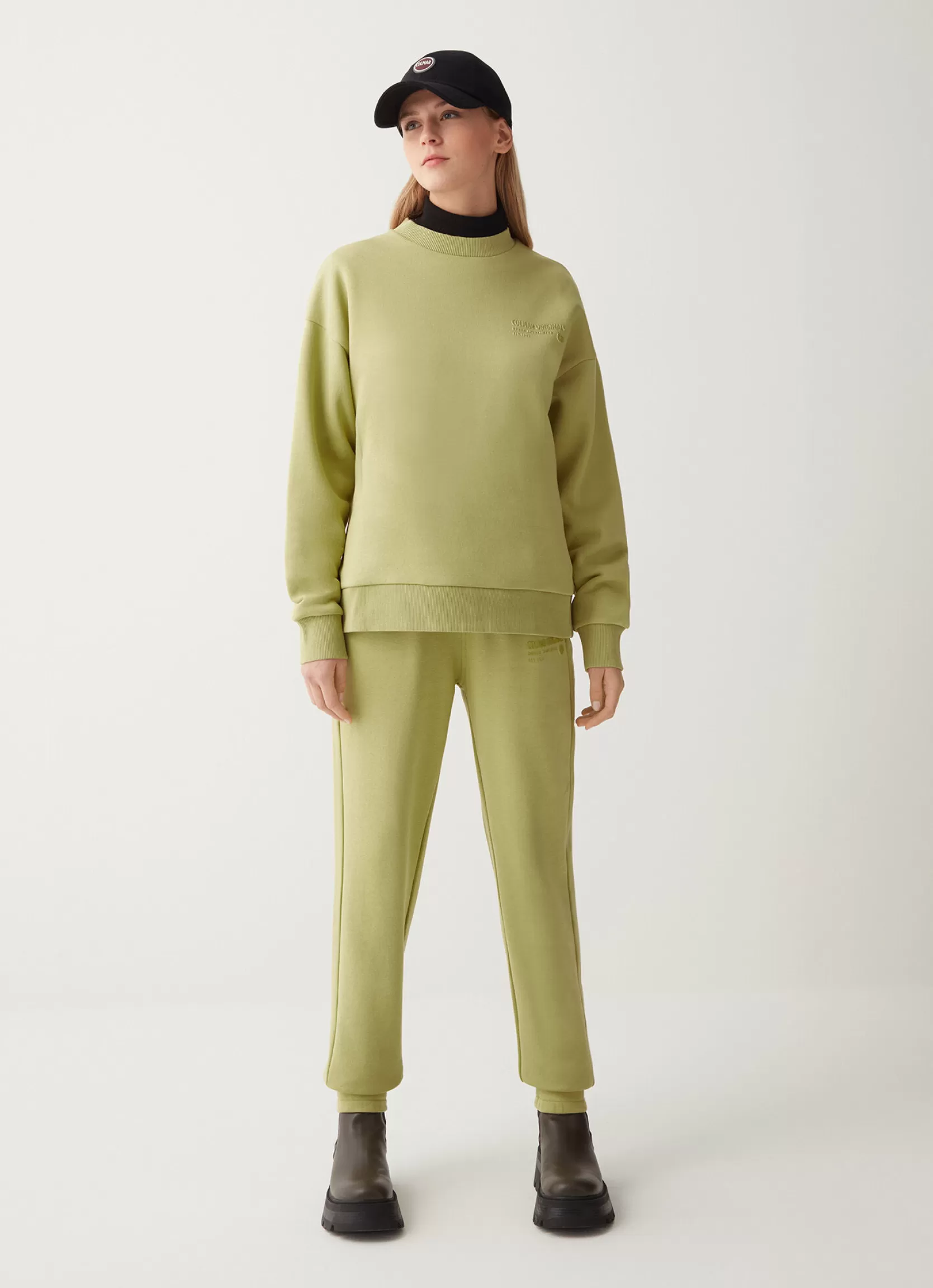 Colmar Fleece sweatpants with glitter logo | woman Trousers