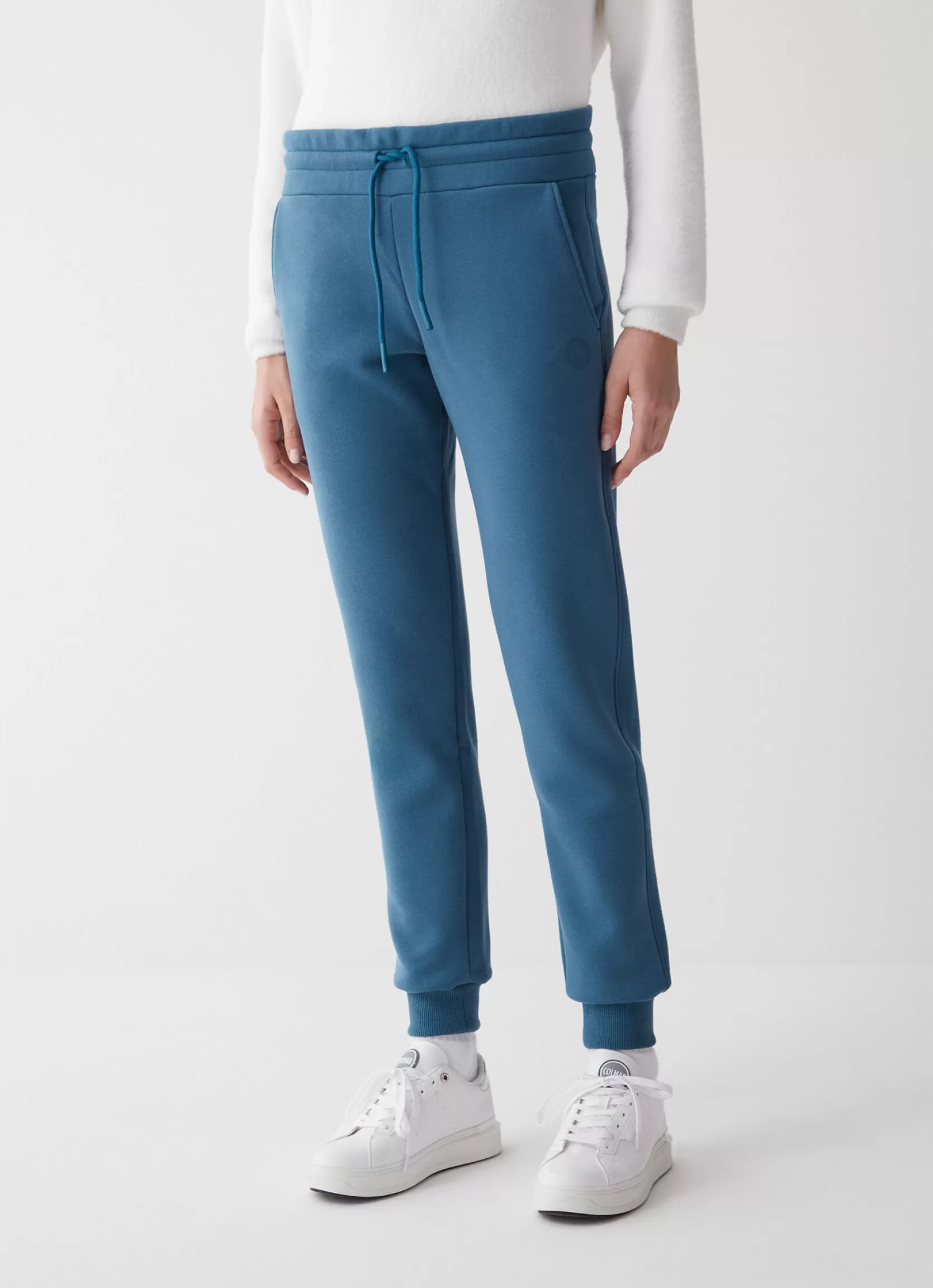 Colmar Fleece sweatpants with glitter logo | woman Trousers