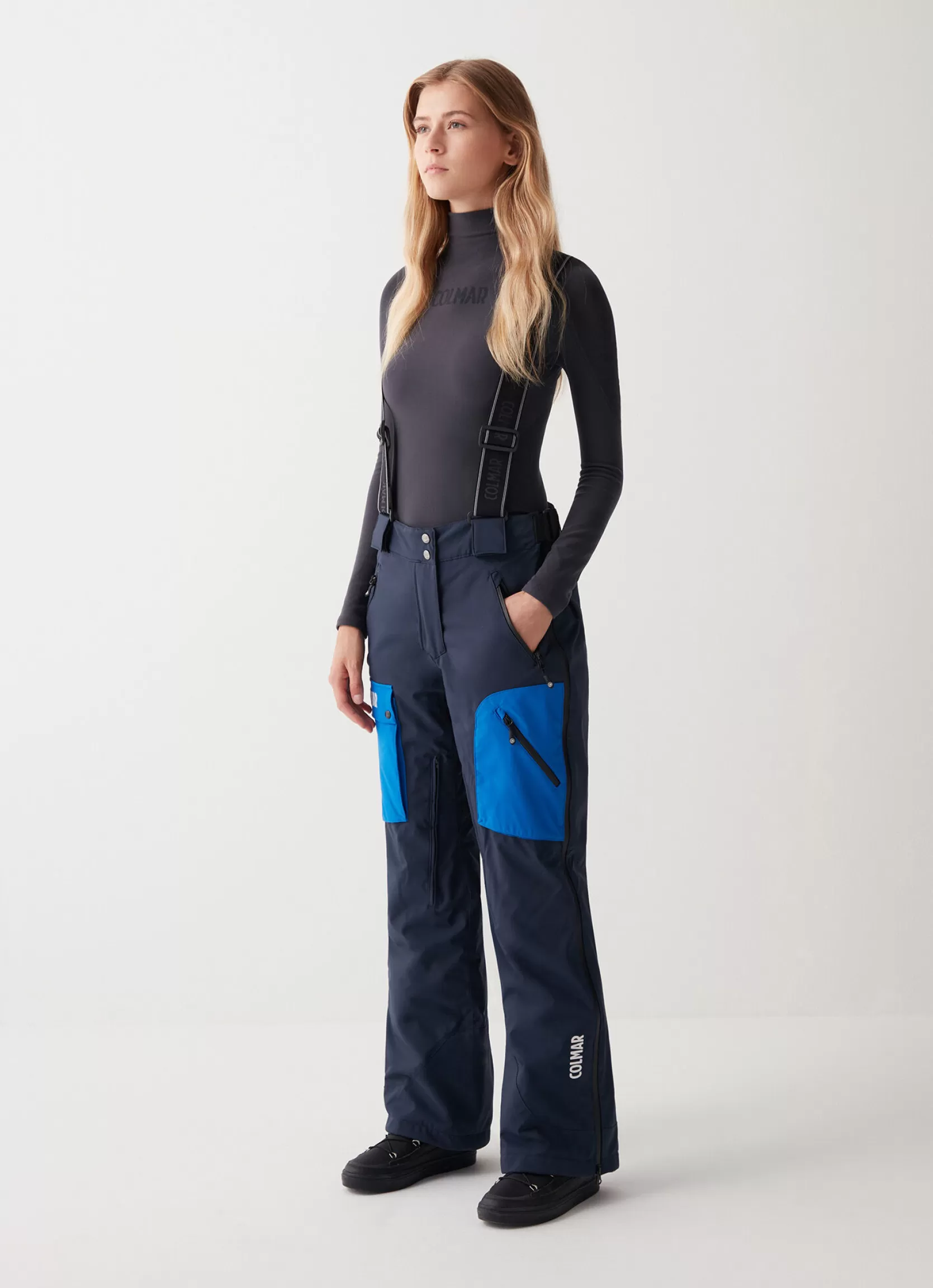 Colmar French national ski team salopettes | woman Ski Trousers