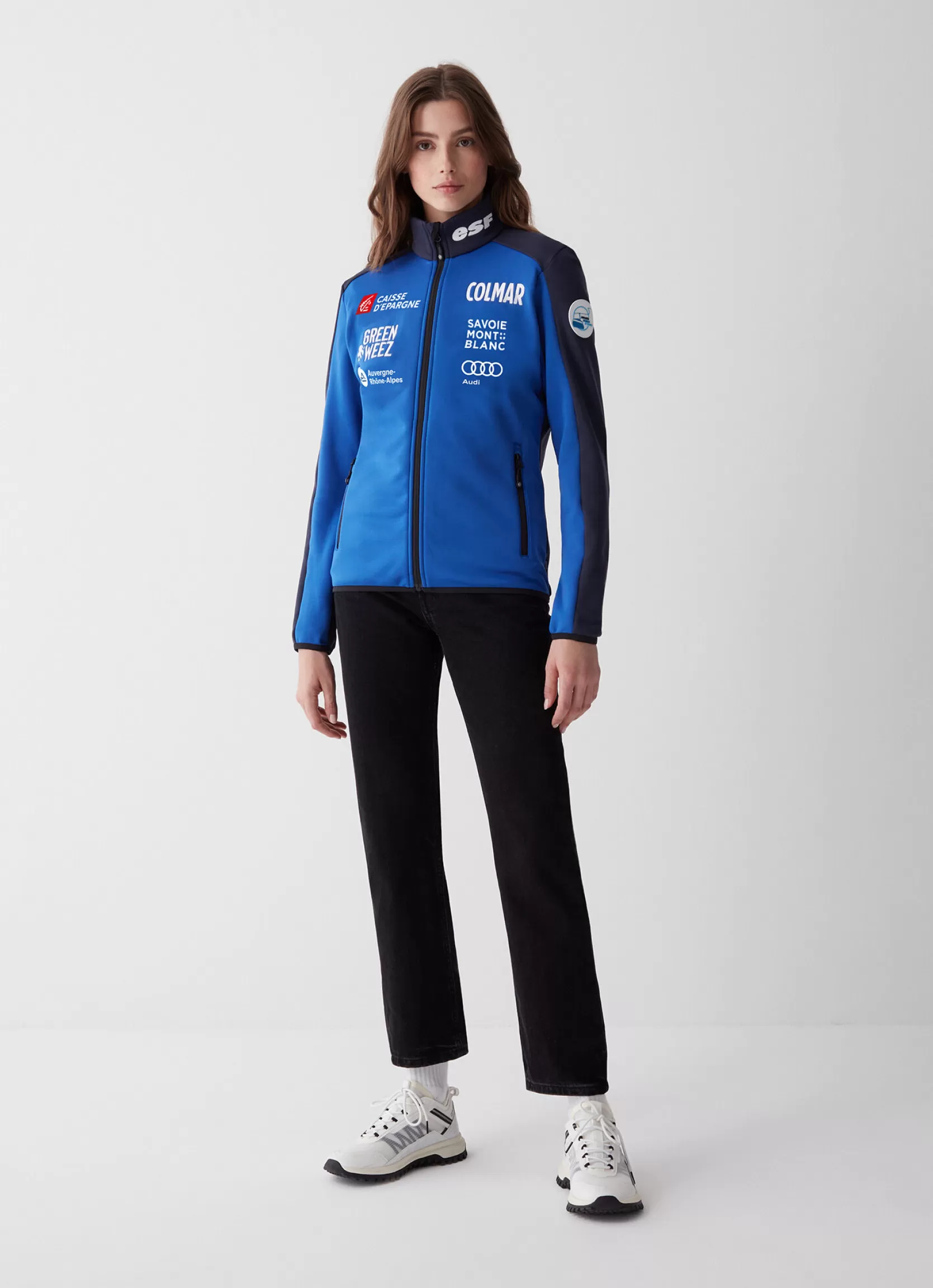 Colmar French national team full zip ski sweatshirt | woman Official Racing Suits | Sweatshirts and Fleeces