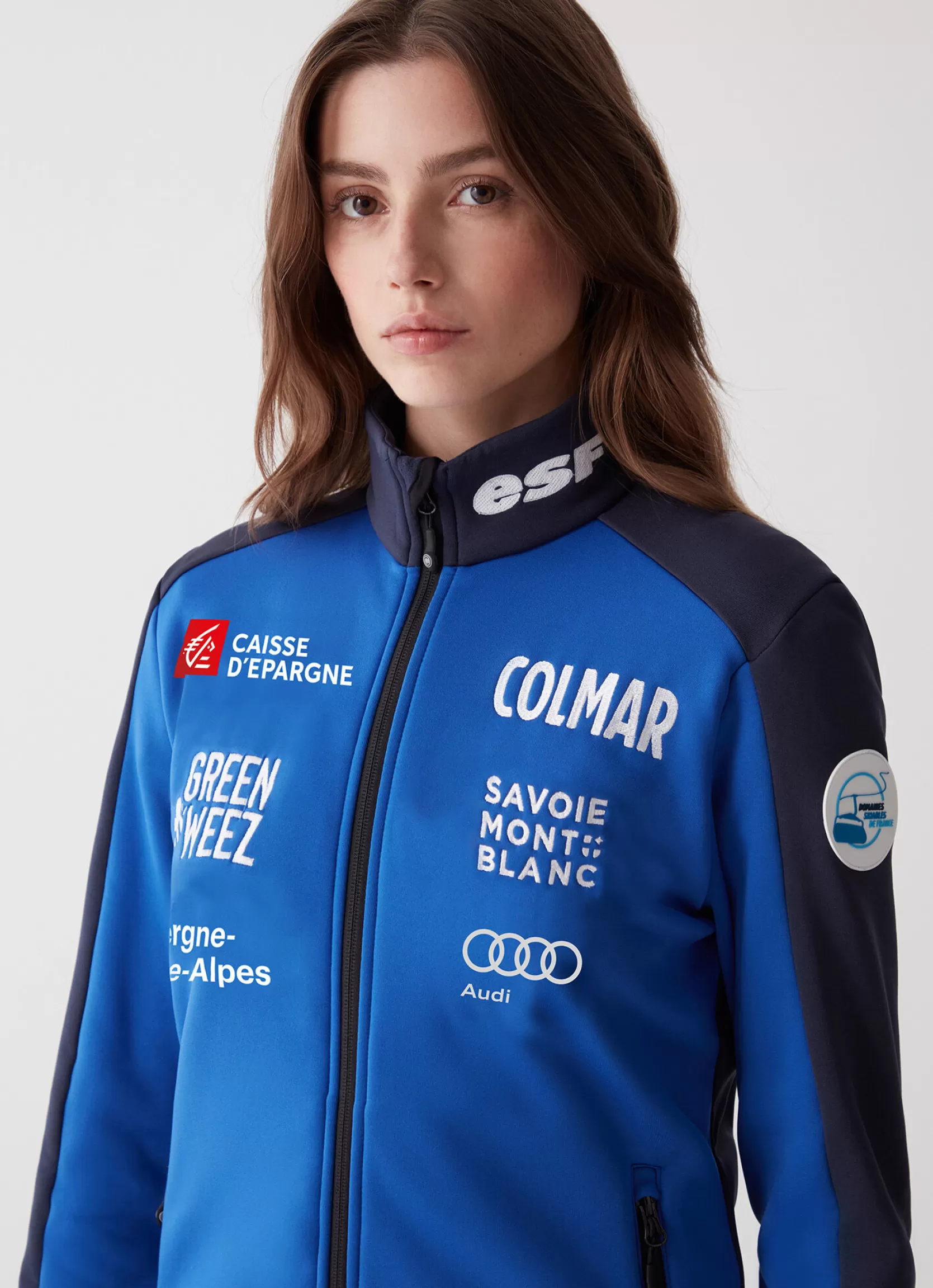 Colmar French national team full zip ski sweatshirt | woman Official Racing Suits | Sweatshirts and Fleeces