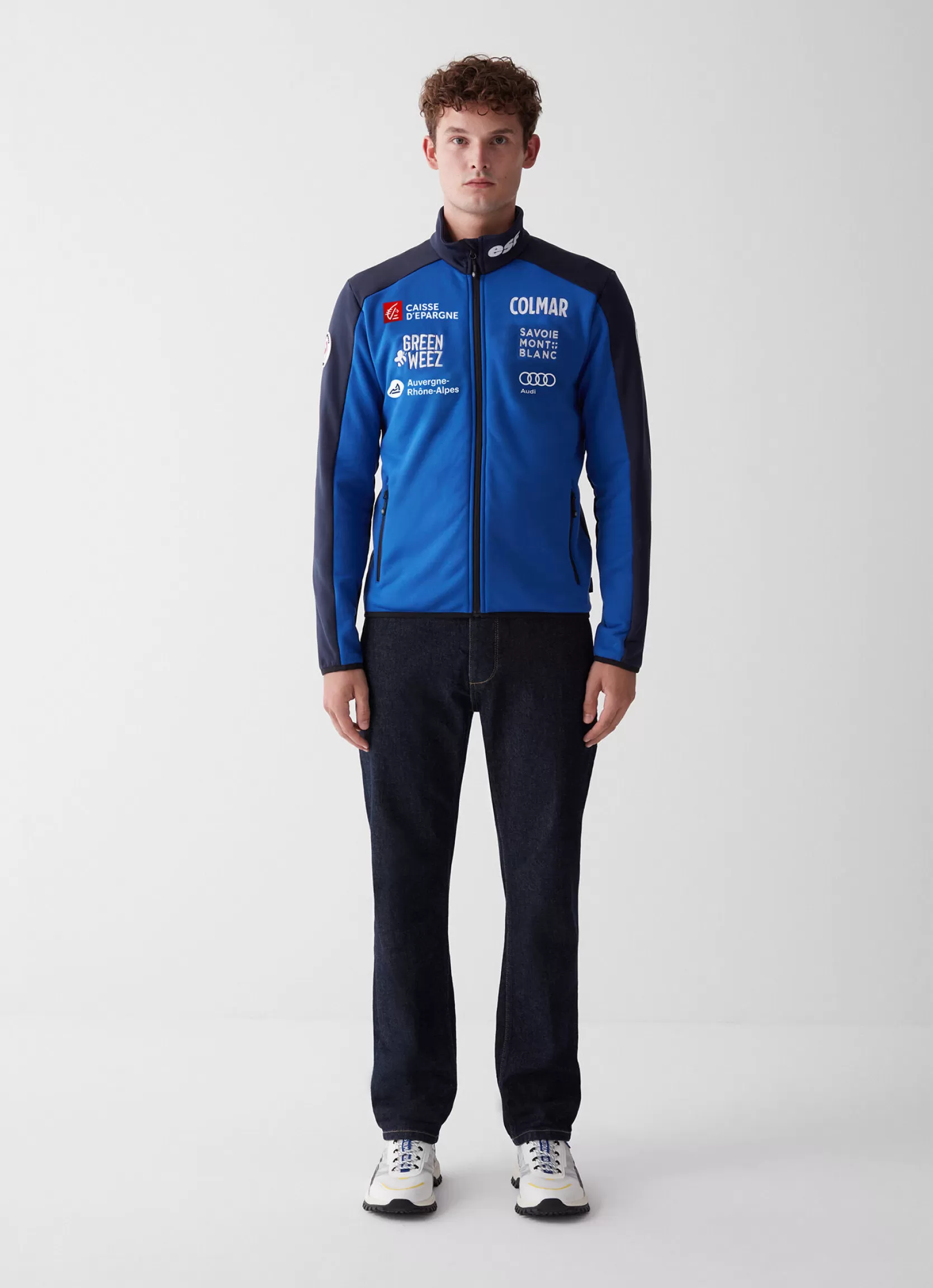 Colmar French national team full zip ski sweatshirt | man Official Racing Suits | Sweatshirts and Fleeces