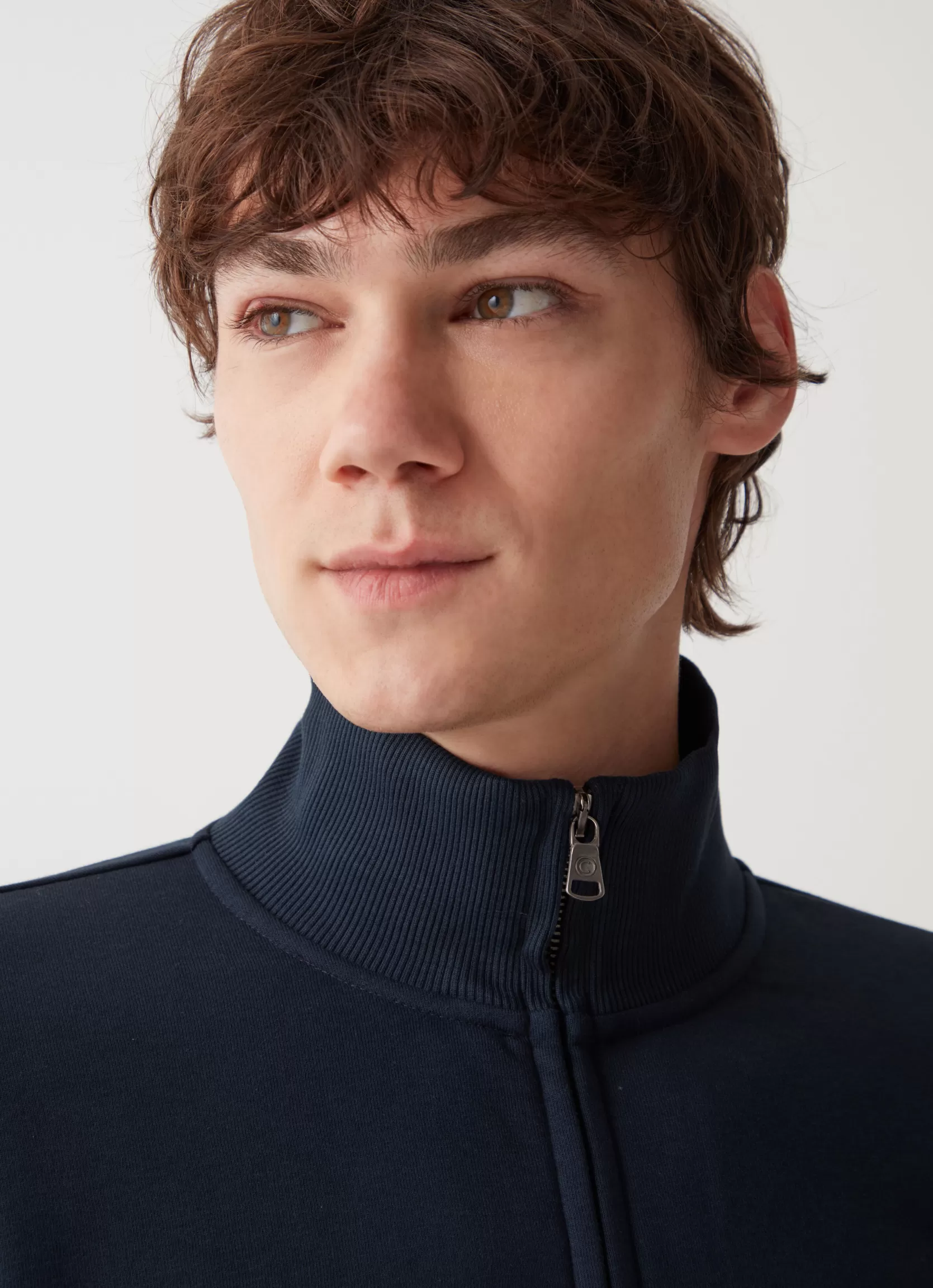 Colmar Full zip, high collar sweatshirt with side pockets | man Sweatshirts