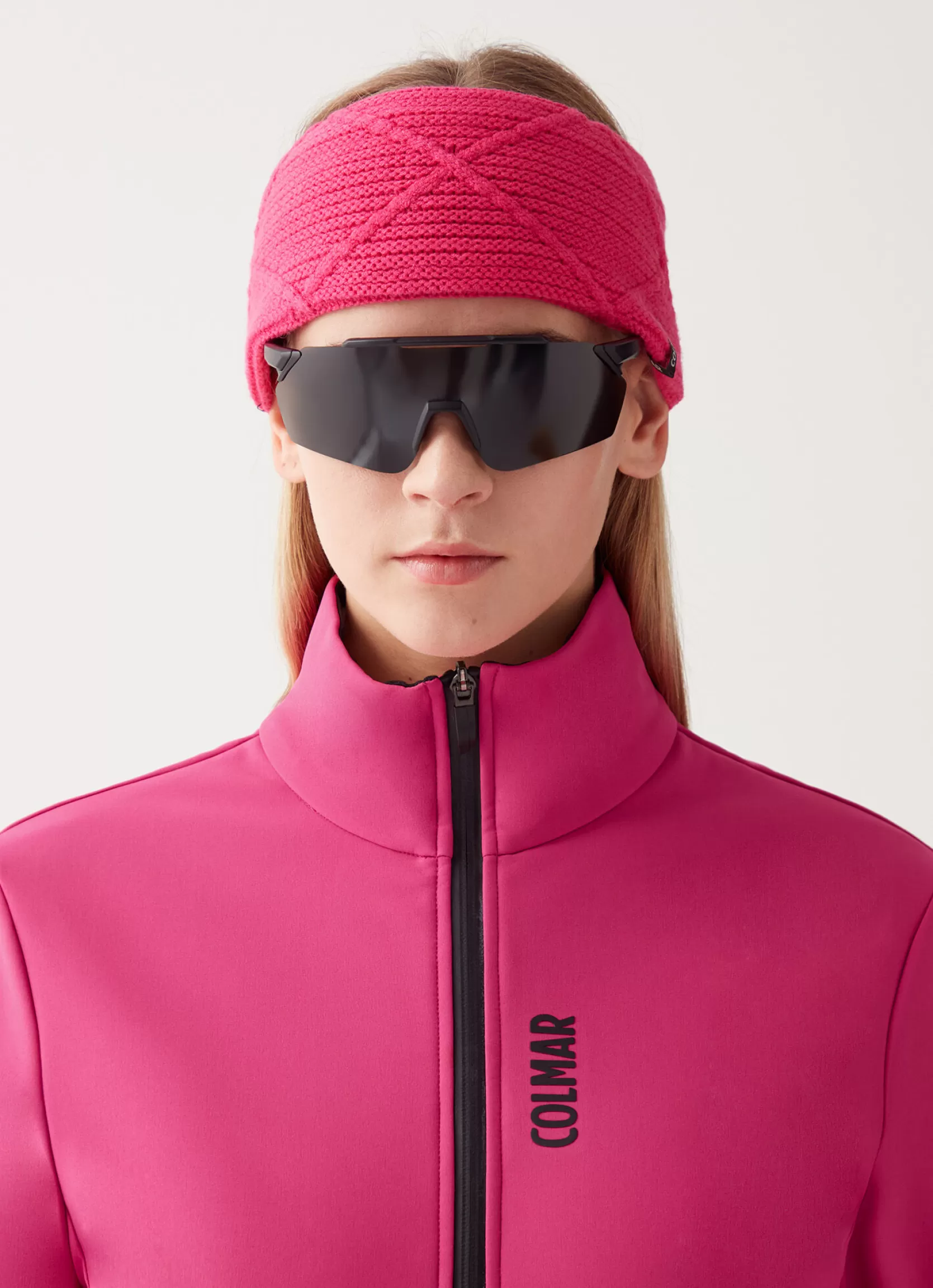 Colmar Full zip jacket in stretch softshell | woman Ski Jackets