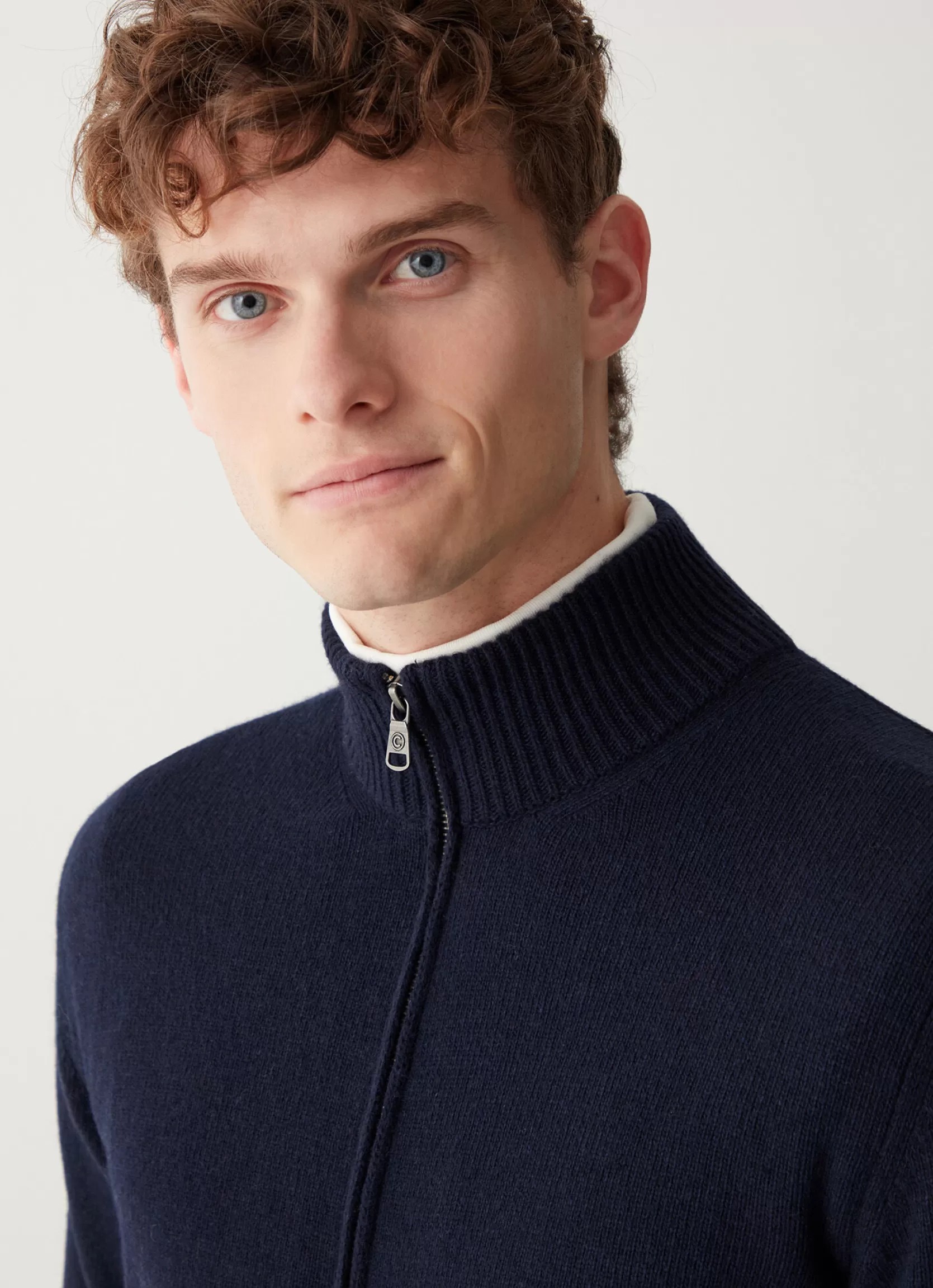 Colmar Full zip pullover with high neck | man Pullovers