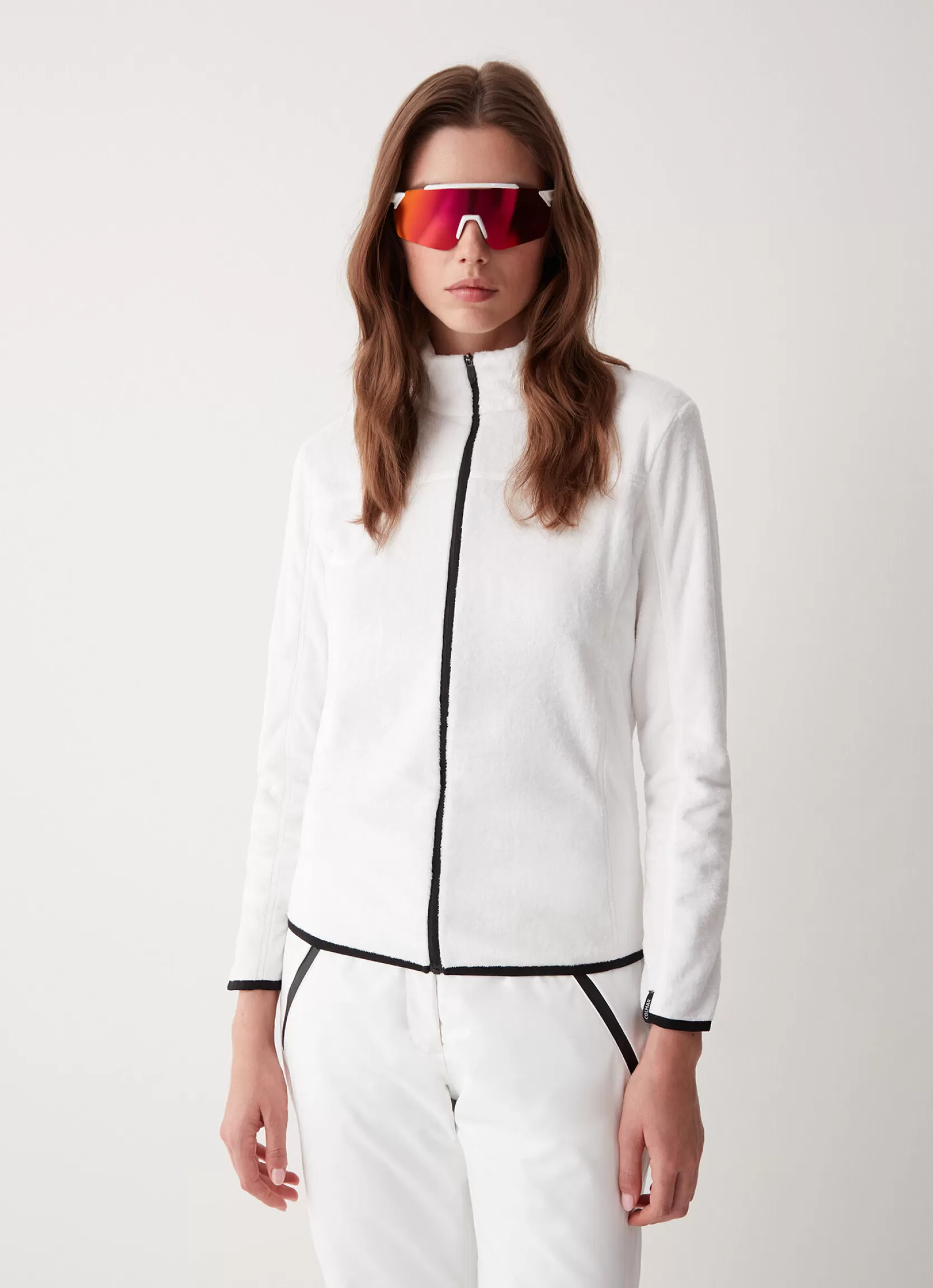 Colmar Full zip ski sweatshirt in plush-effect fleece | woman Sweatshirts and Fleeces