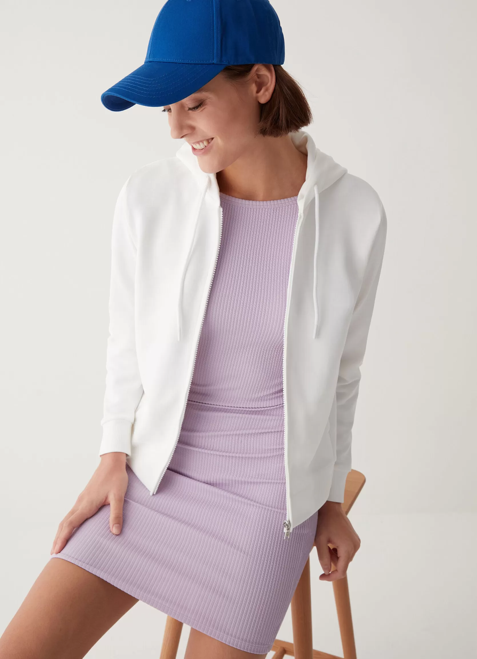 Colmar Full zip sweatshirt with 3D print | woman Outlet