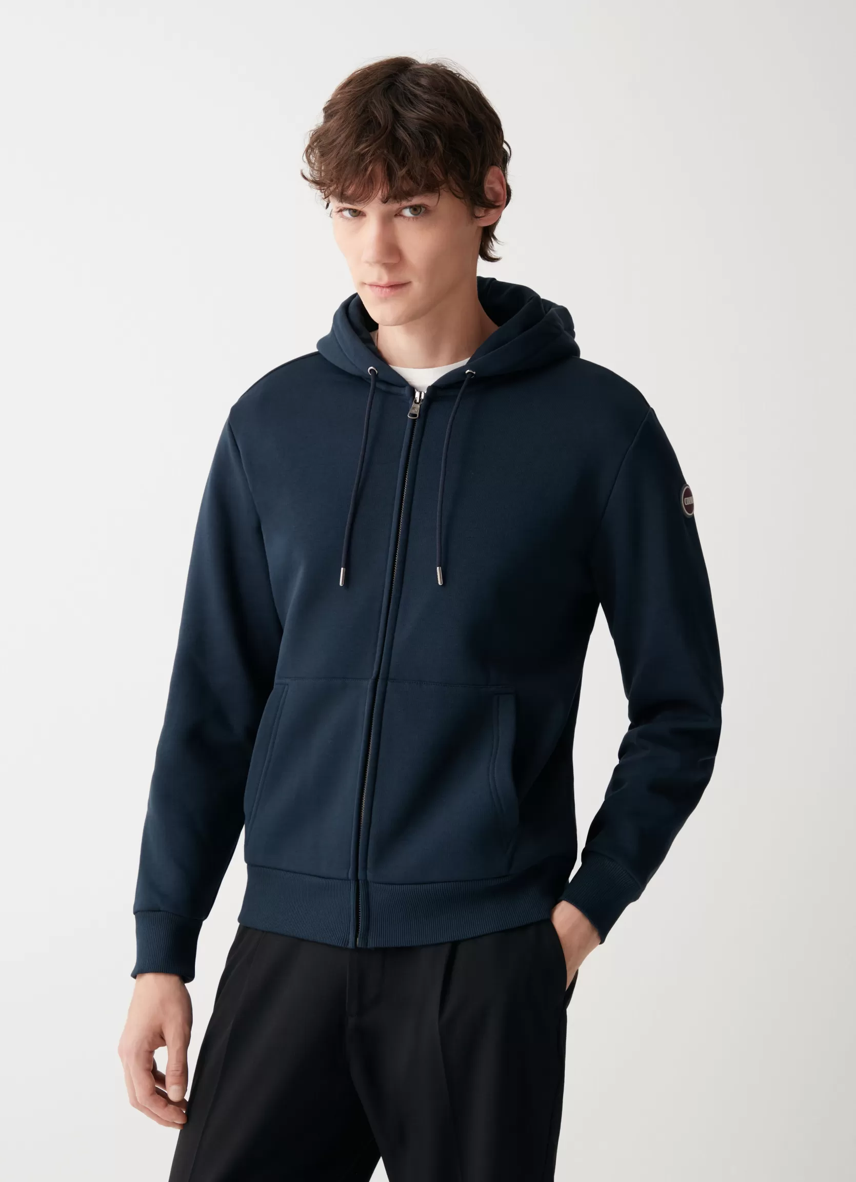 Colmar Full zip sweatshirt with handwarmer pocket | man Sweatshirts