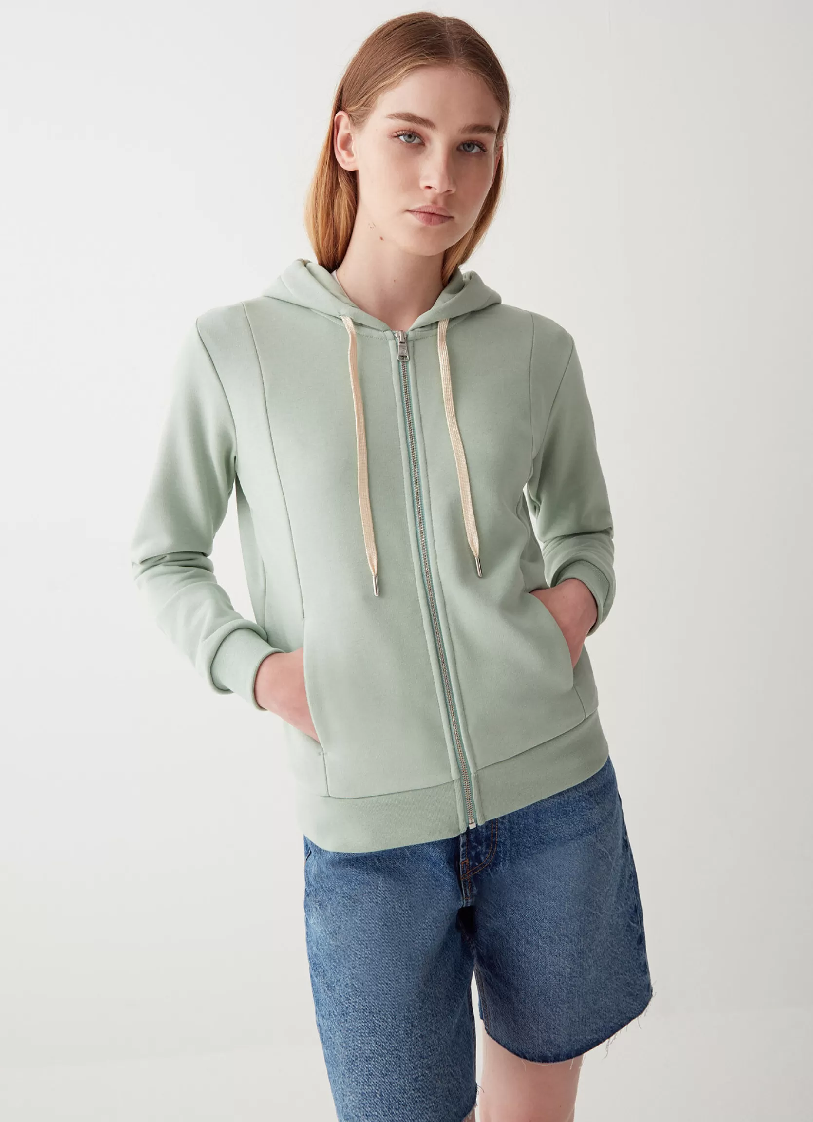 Colmar Full zip sweatshirt with hood | woman Outlet