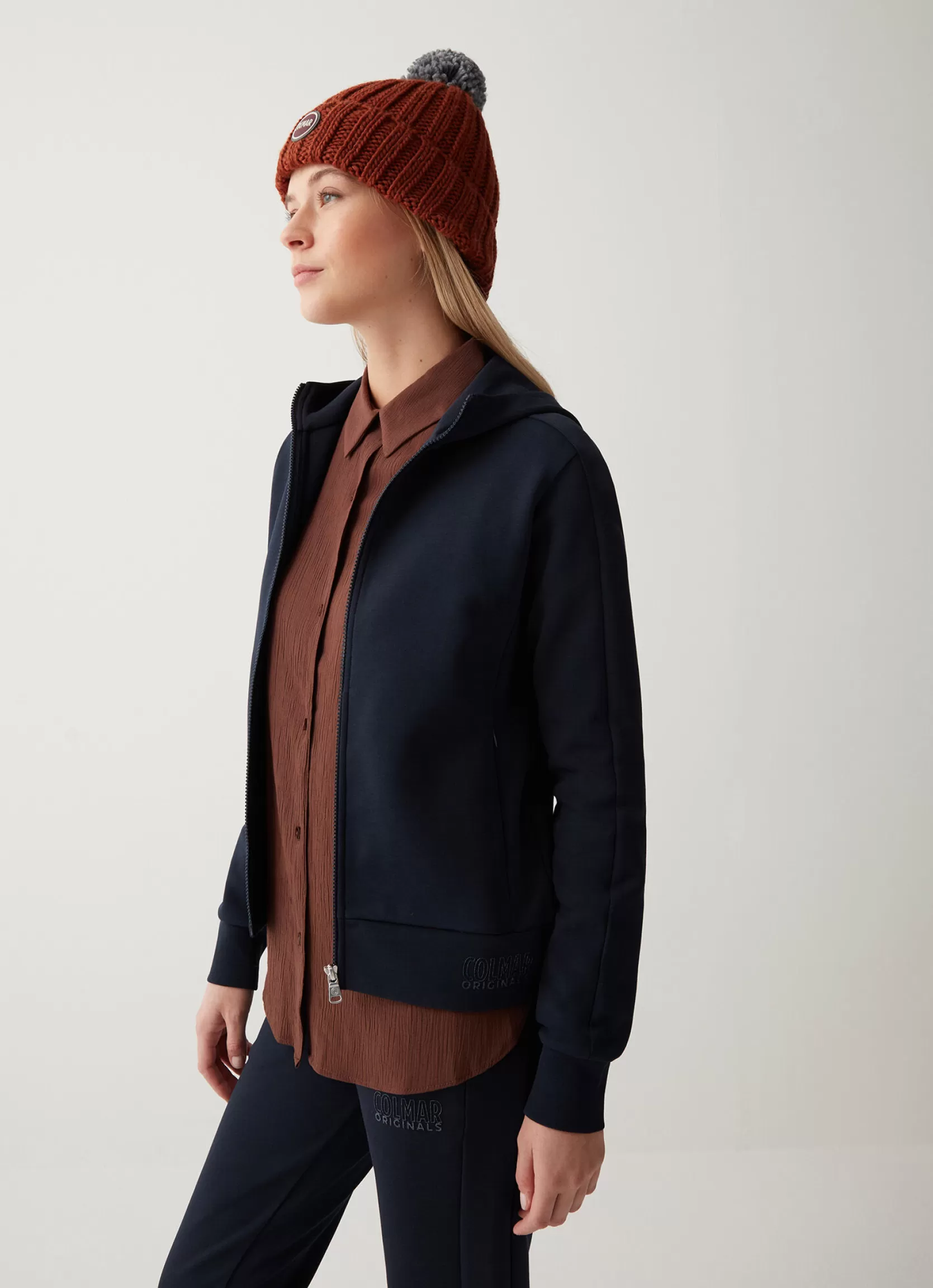 Colmar Full zip sweatshirt with pockets and hood | woman Sweatshirts