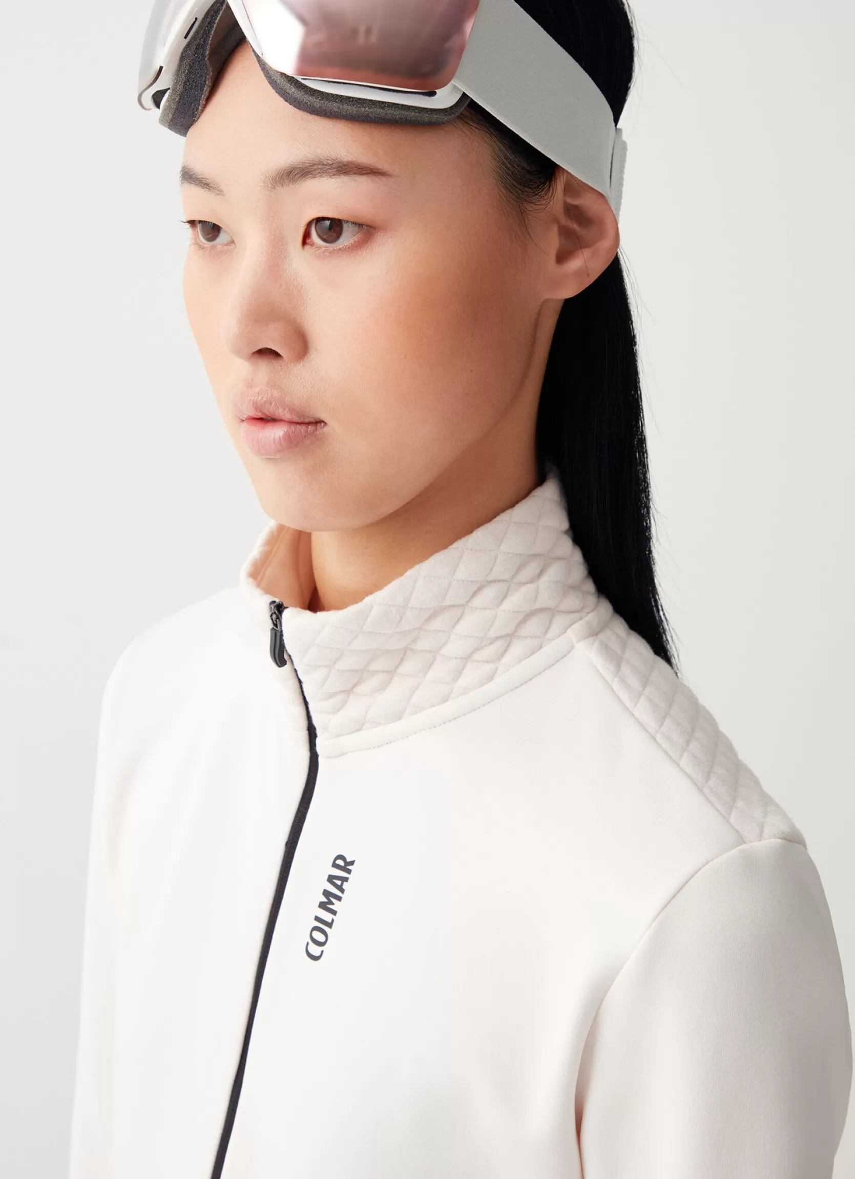 Colmar Full-zip ski sweatshirt with patch pockets | woman Sweatshirts and Fleeces