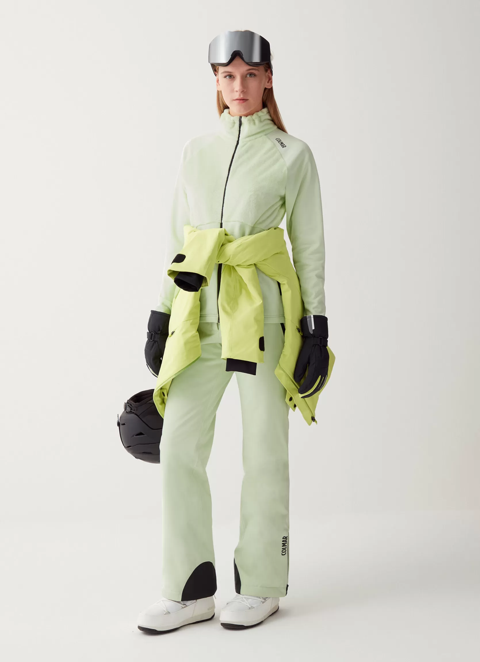 Colmar Full-zip ski sweatshirt with plush insert | woman Sweatshirts and Fleeces