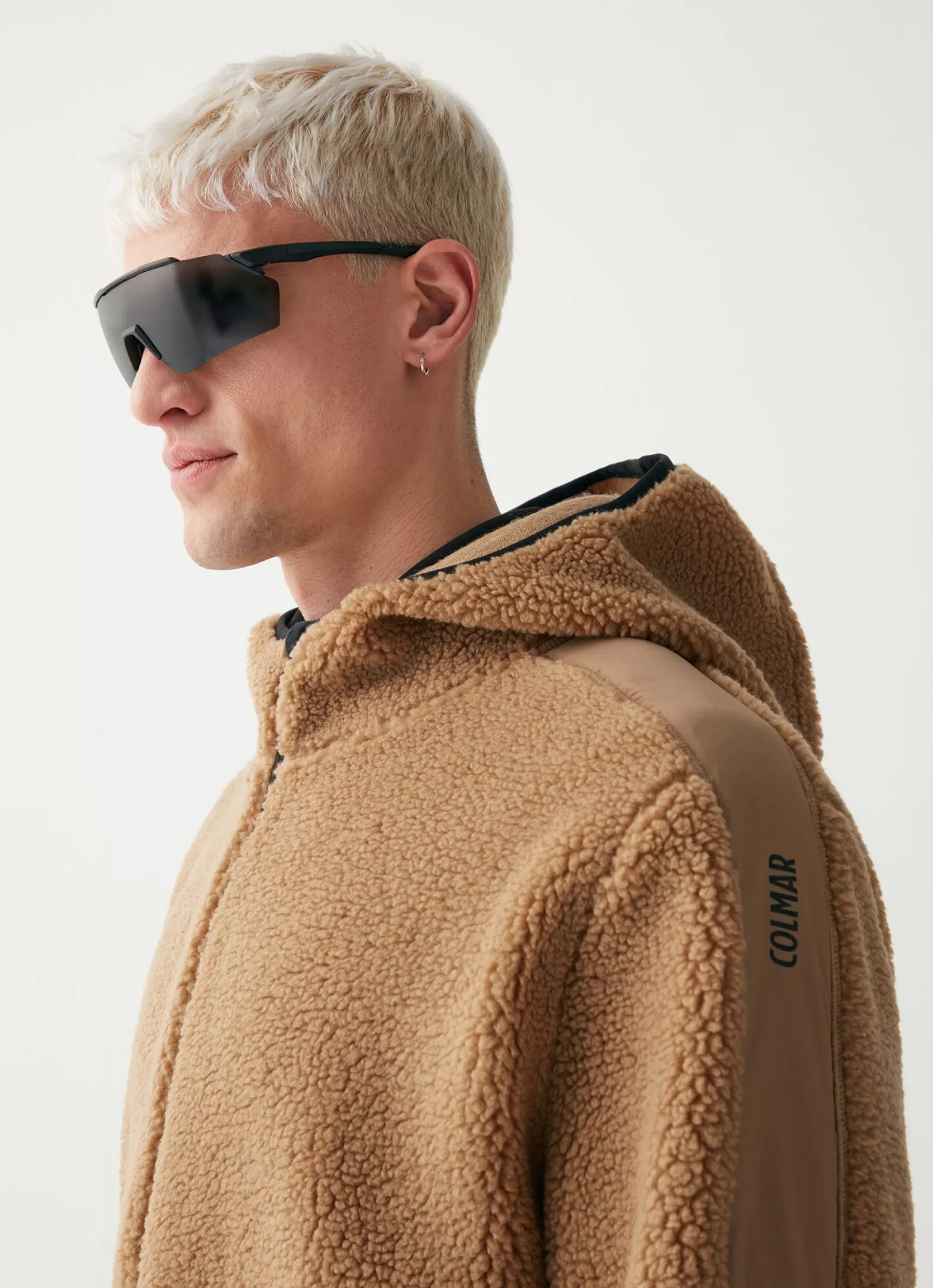 Colmar Full-zip teddy-effect hoody | man Sweatshirts and Fleeces | SKI COLLECTION MAN
