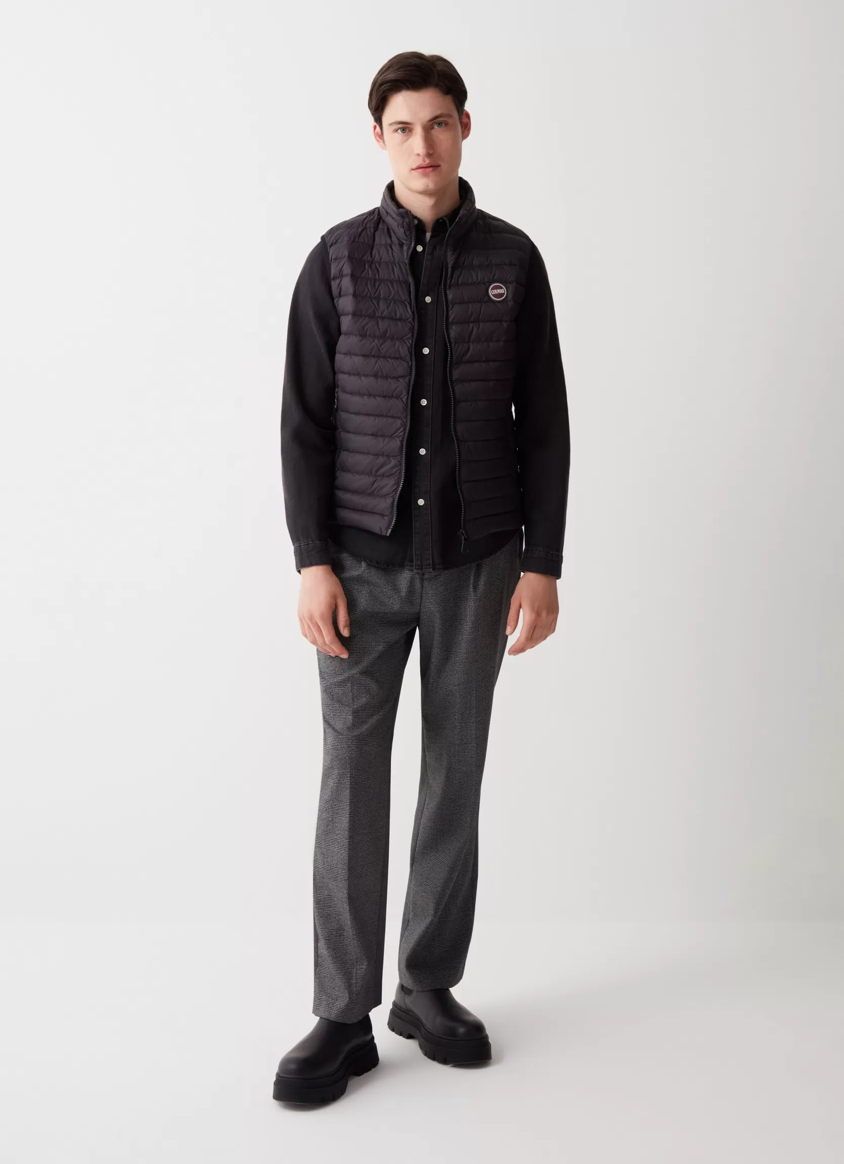 Colmar Gilet in eco-friendly down fabric | man Sleeveless Jackets