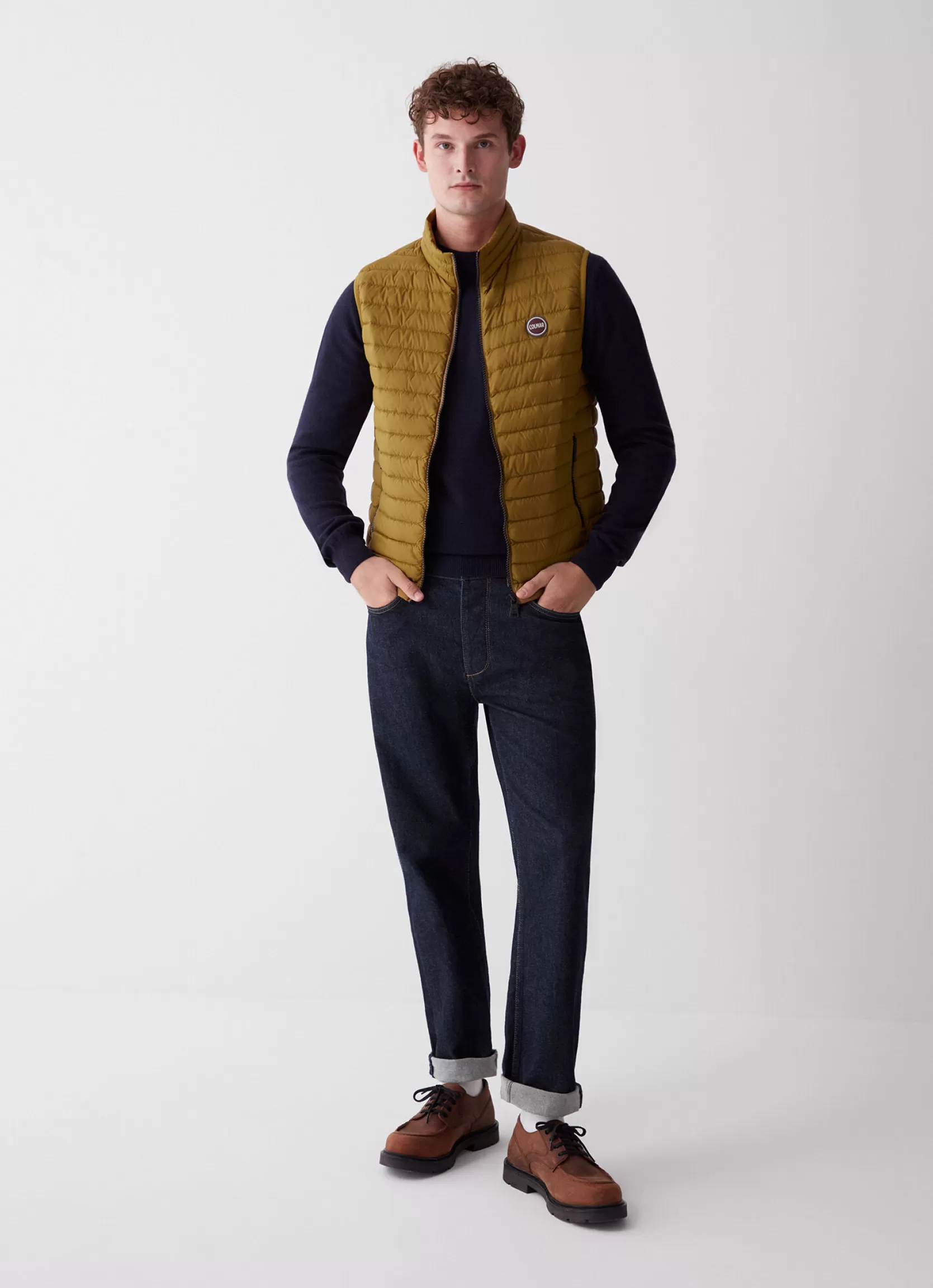 Colmar Gilet in eco-friendly down fabric | man Sleeveless Jackets