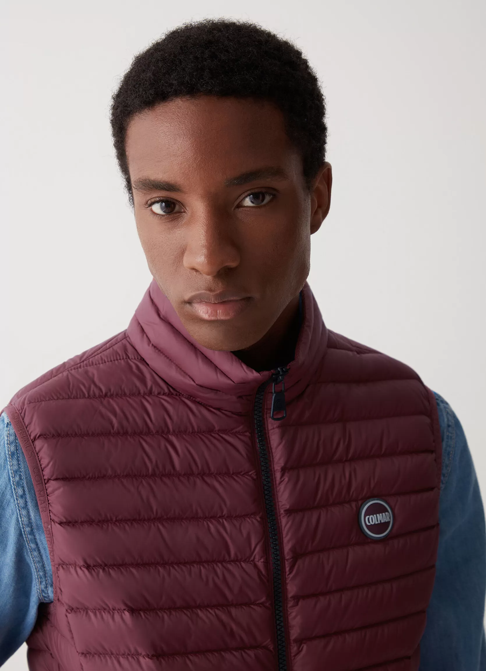 Colmar Gilet in eco-friendly down fabric | man Sleeveless Jackets