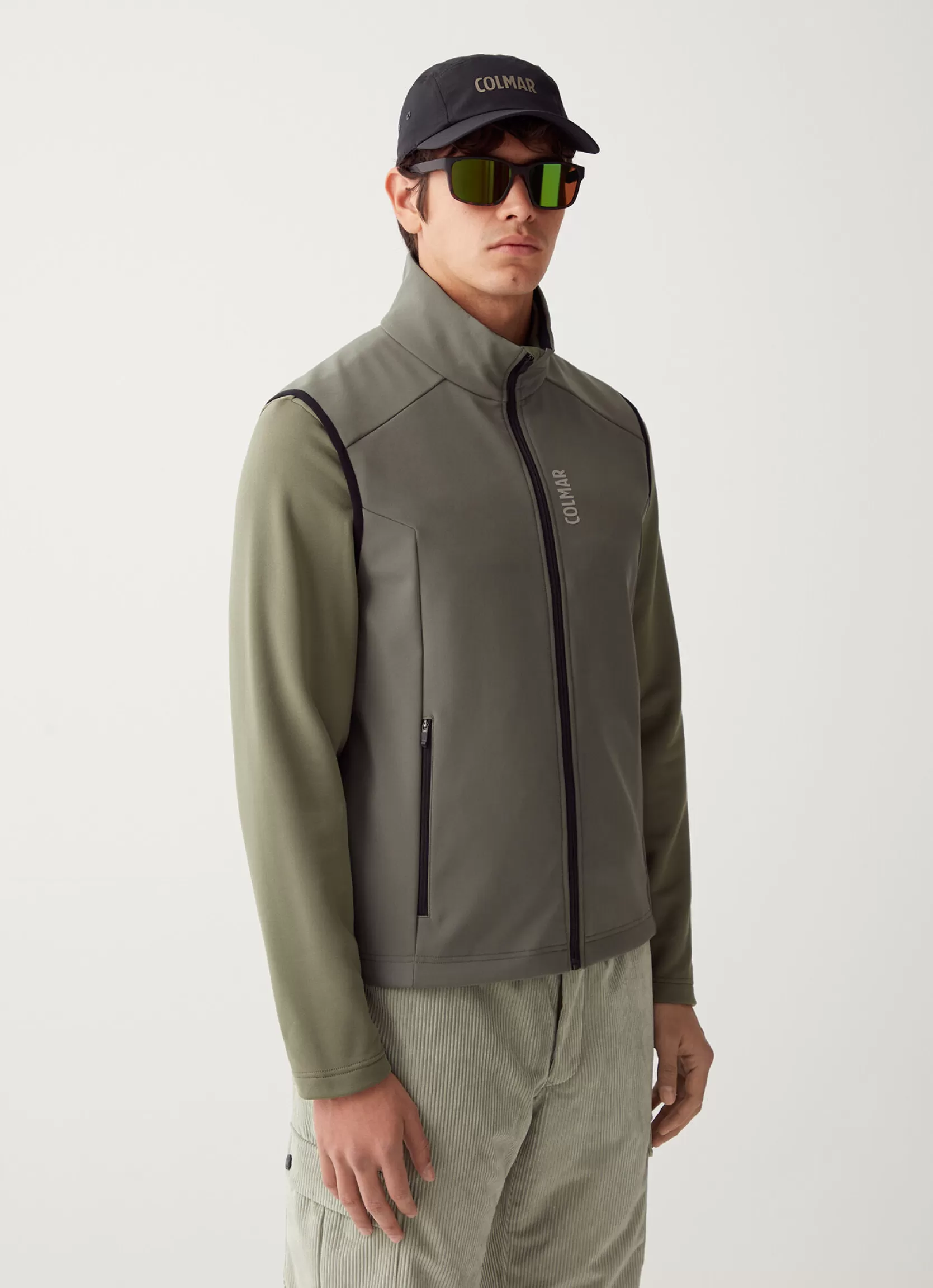 Colmar Gilet in stretch softshell fabric | man Ski Jackets | SKI COLLECTION MAN