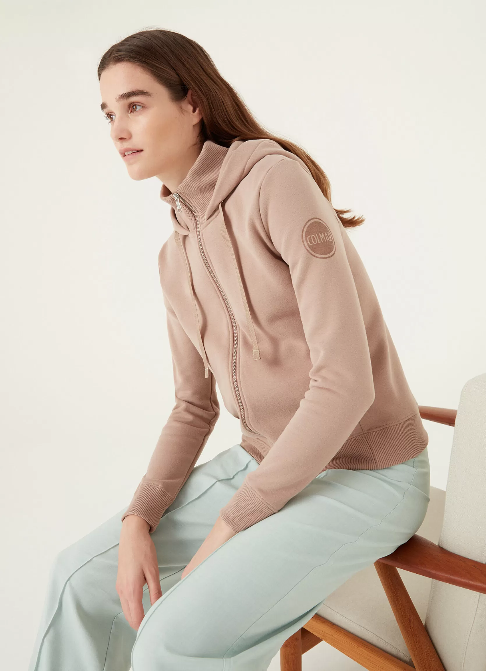 Colmar Glitter logo full zip sweatshirt | woman Outlet