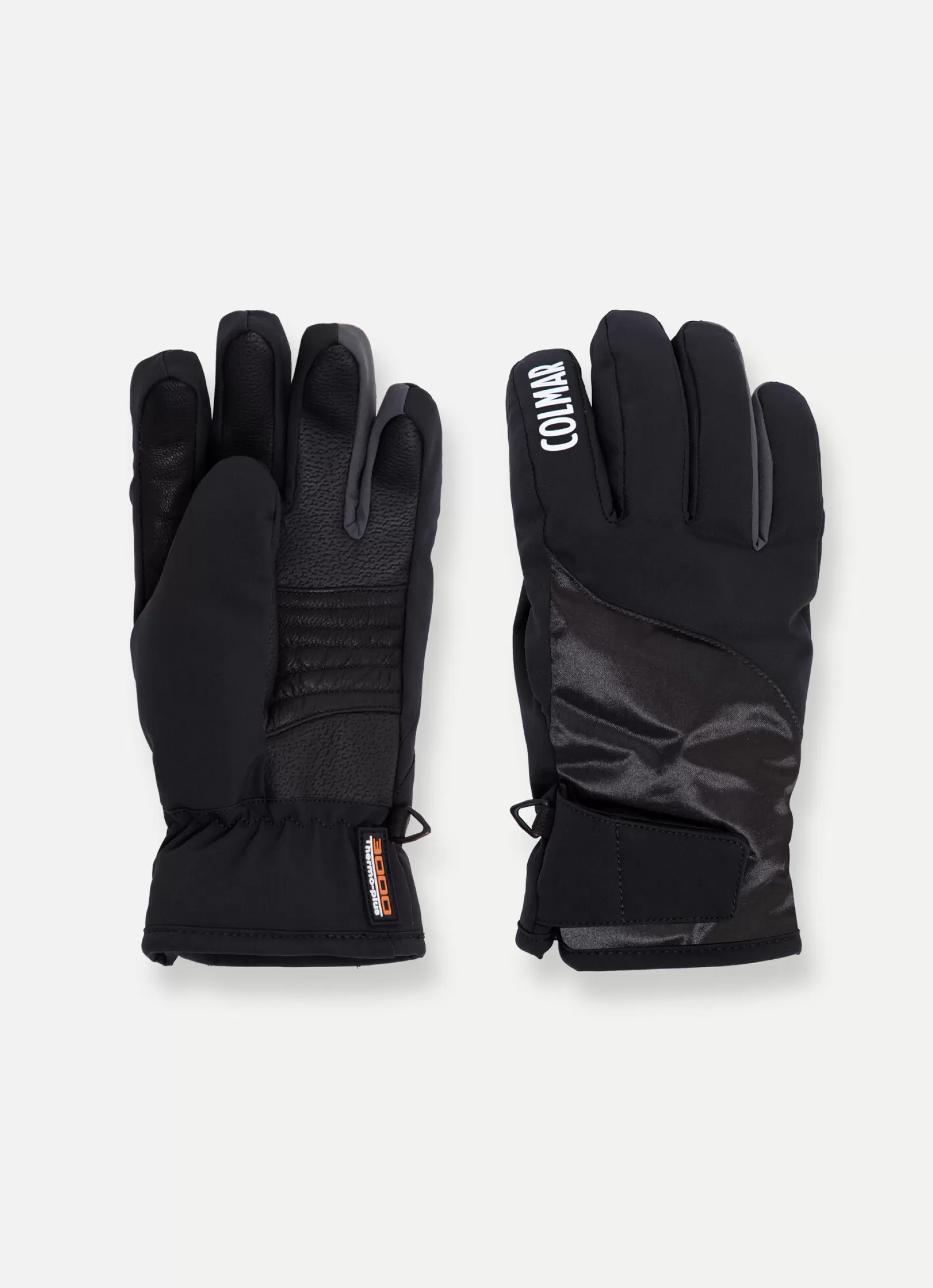 Colmar Glossy stretch satin fabric ski gloves | woman Ski Accessories