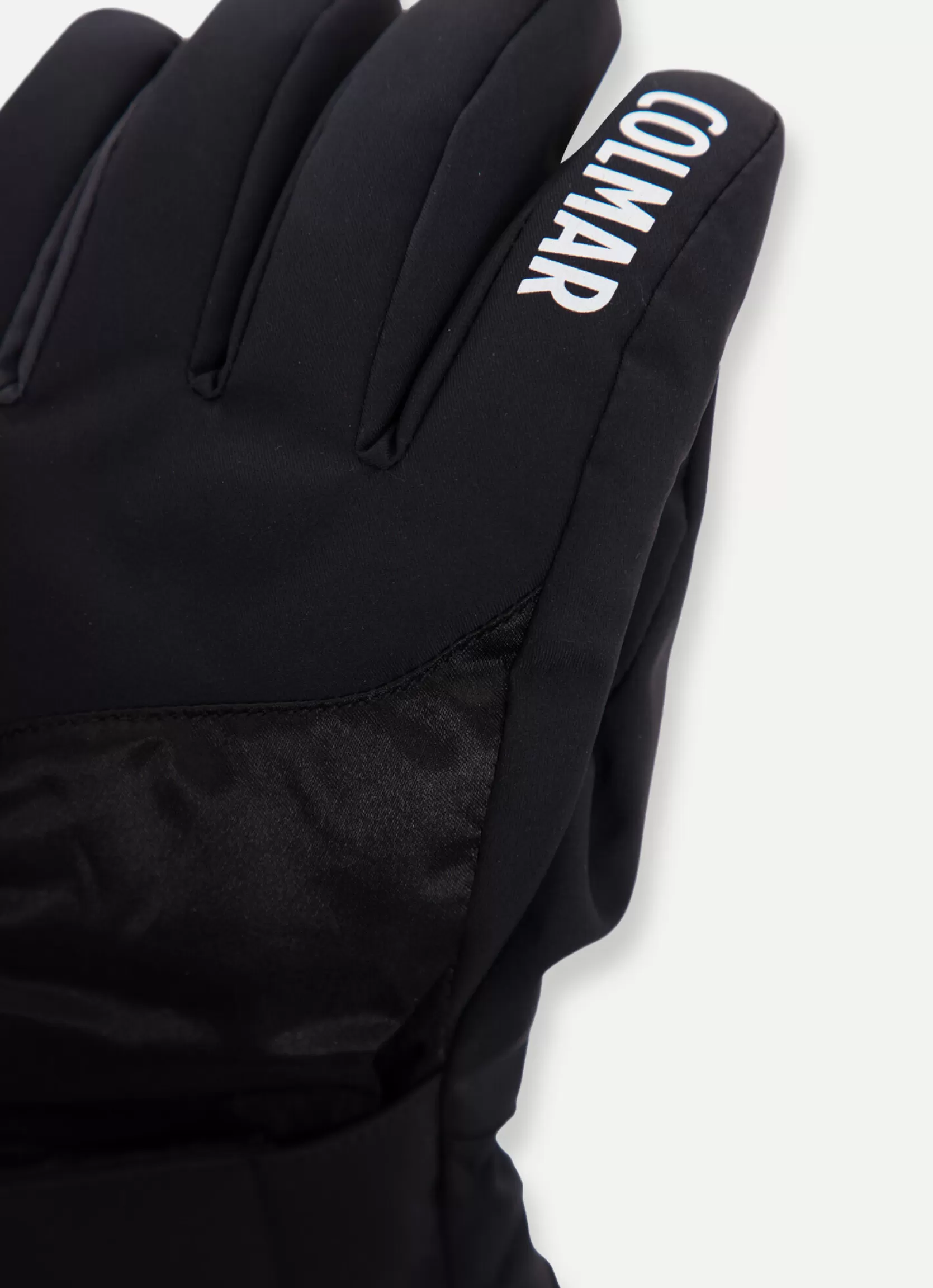 Colmar Glossy stretch satin fabric ski gloves | woman Ski Accessories