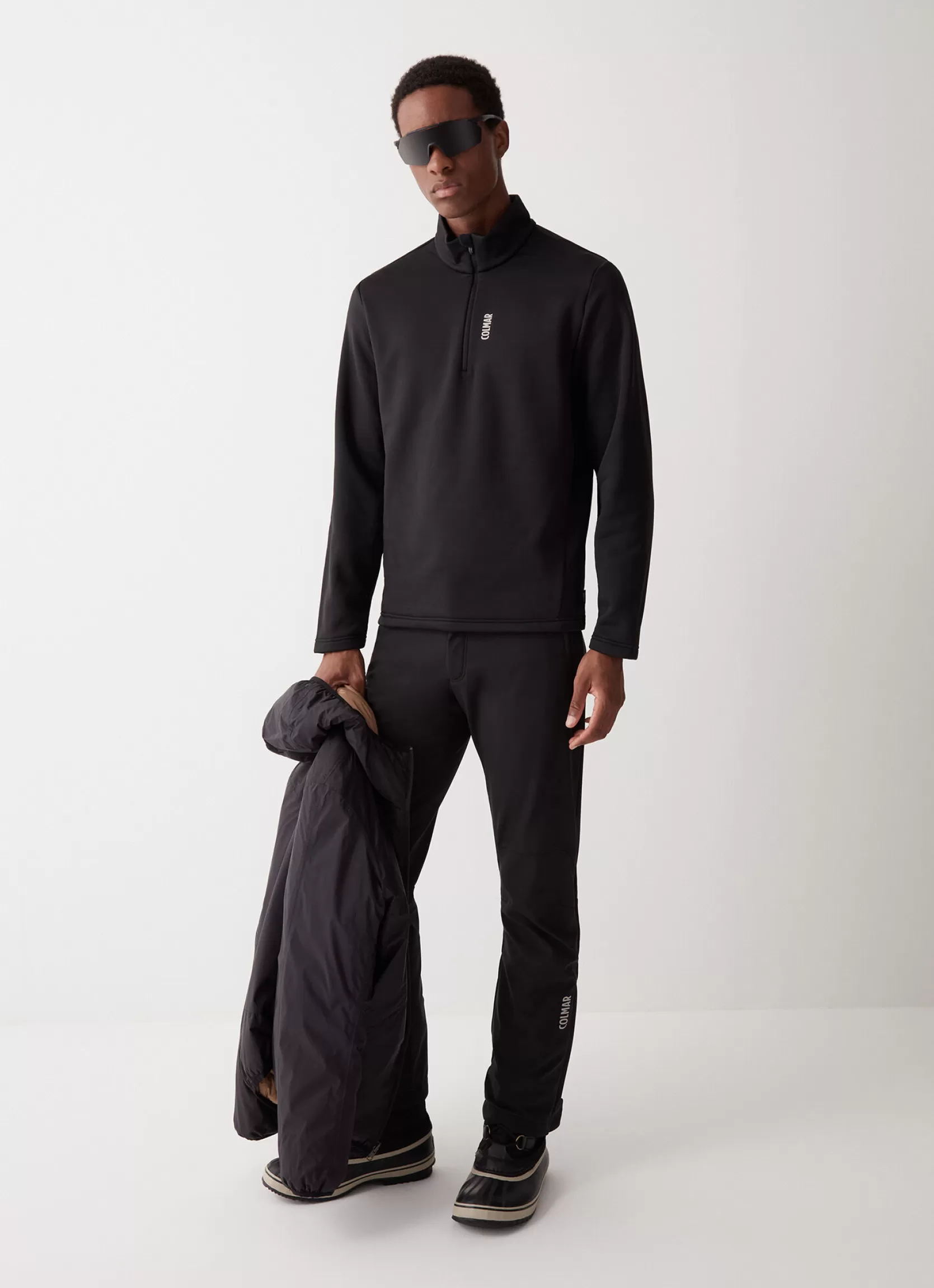 Colmar Half zip stretch fleece ski sweatshirt | man Sweatshirts and Fleeces | SKI COLLECTION MAN
