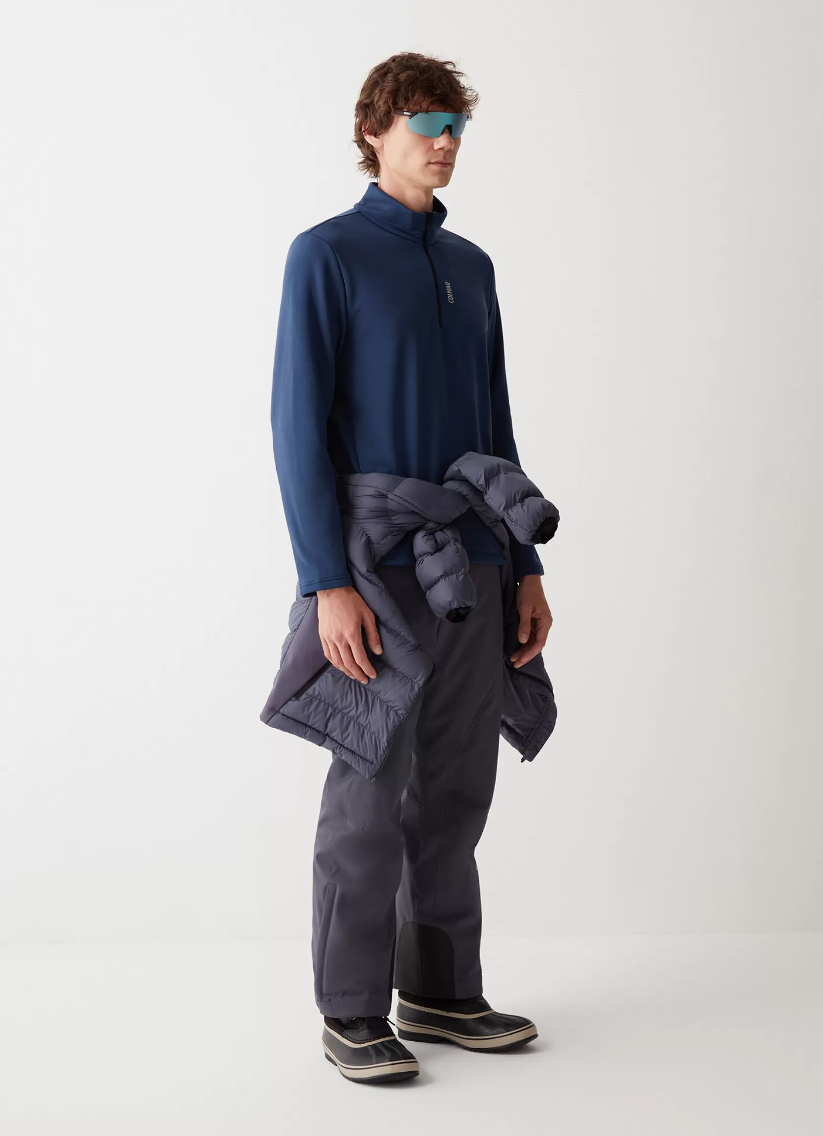 Colmar Half zip stretch fleece ski sweatshirt | man Sweatshirts and Fleeces | SKI COLLECTION MAN