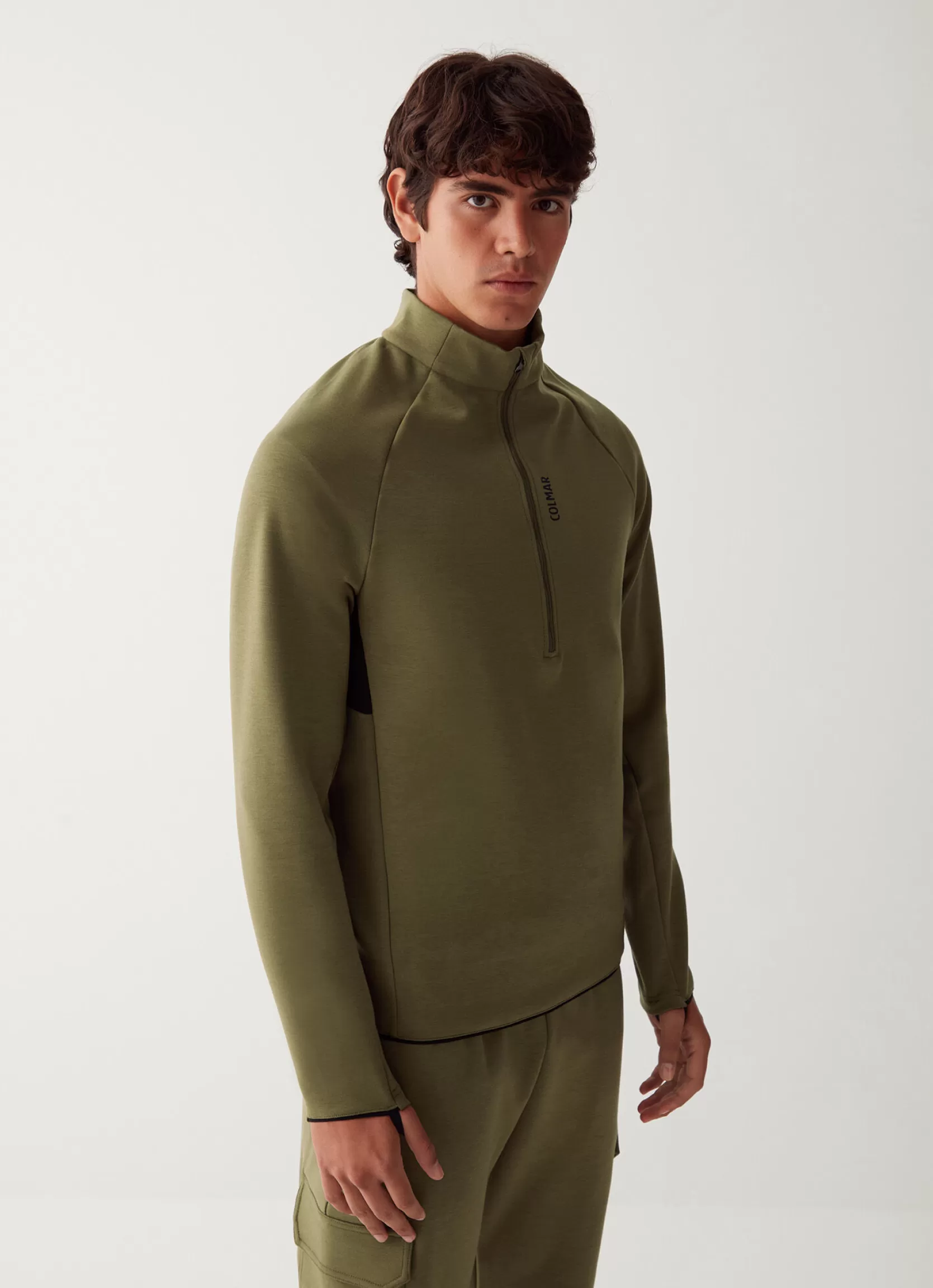 Colmar Half zip sweatshirt in stretch interlock | man Outlet