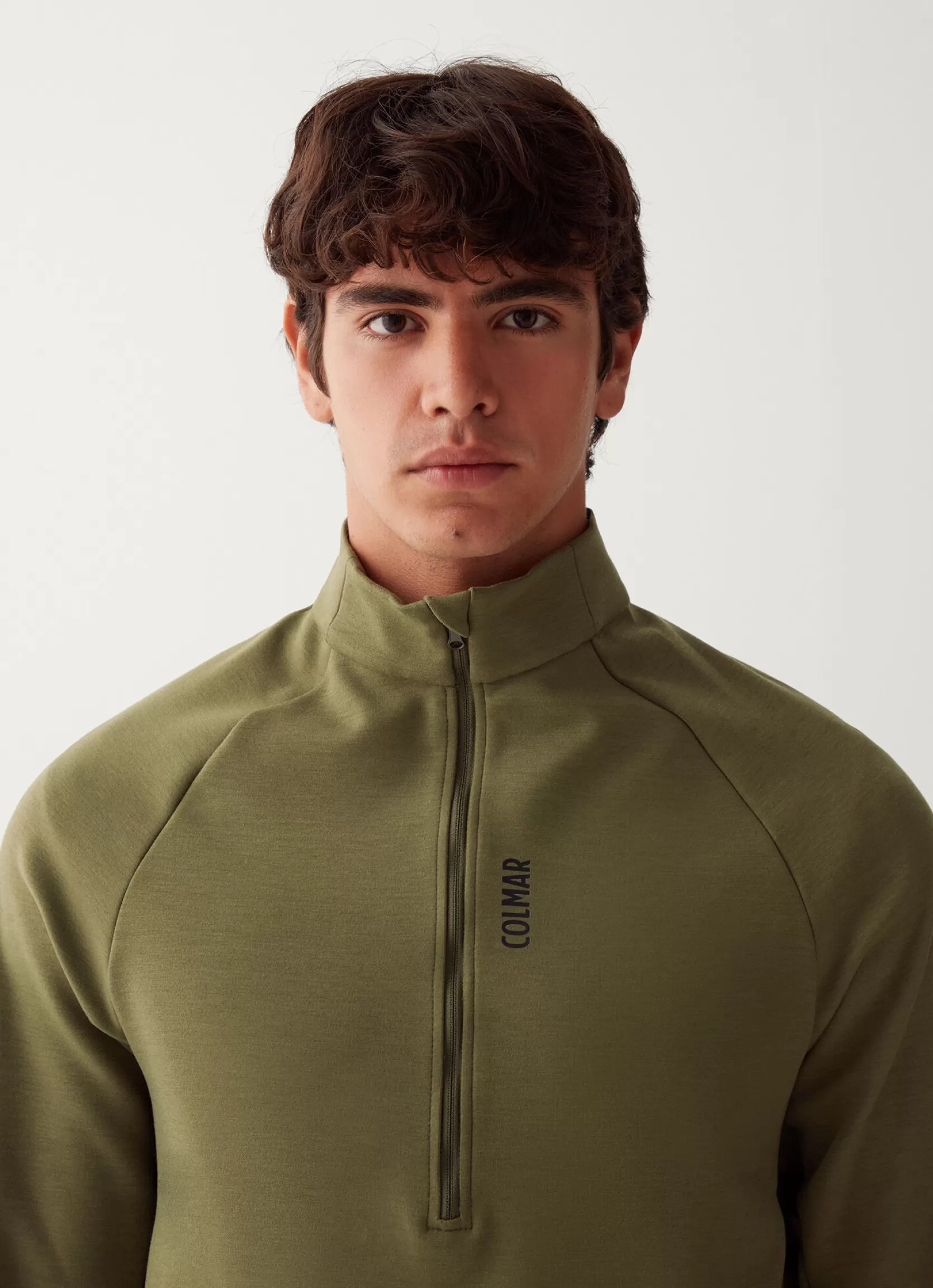 Colmar Half zip sweatshirt in stretch interlock | man Outlet