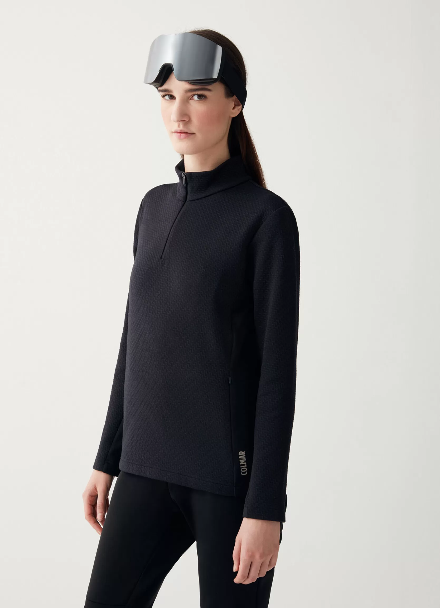Colmar Half-zip ski sweatshirt with mini design | woman Sweatshirts and Fleeces