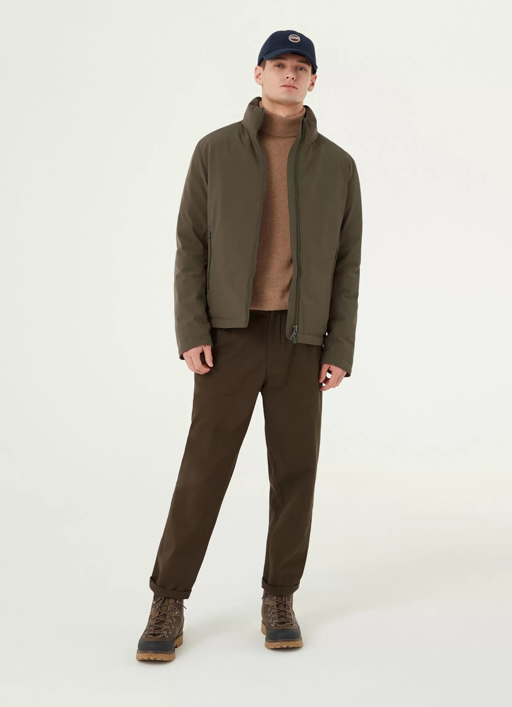 Colmar High collar padded soft-shell jacket | man Outlet