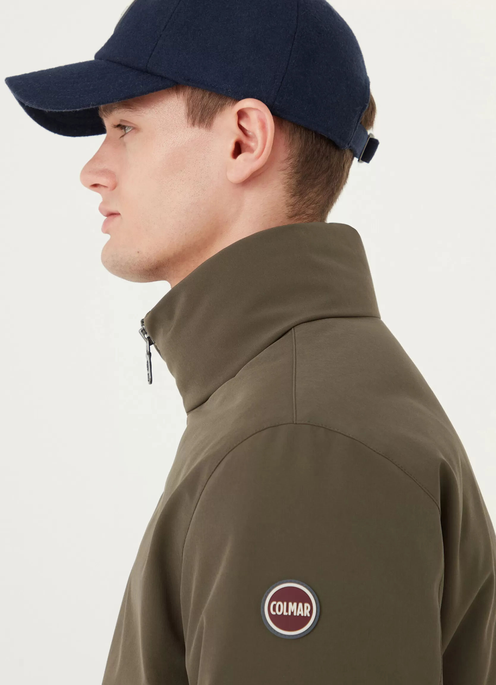Colmar High collar padded soft-shell jacket | man Outlet