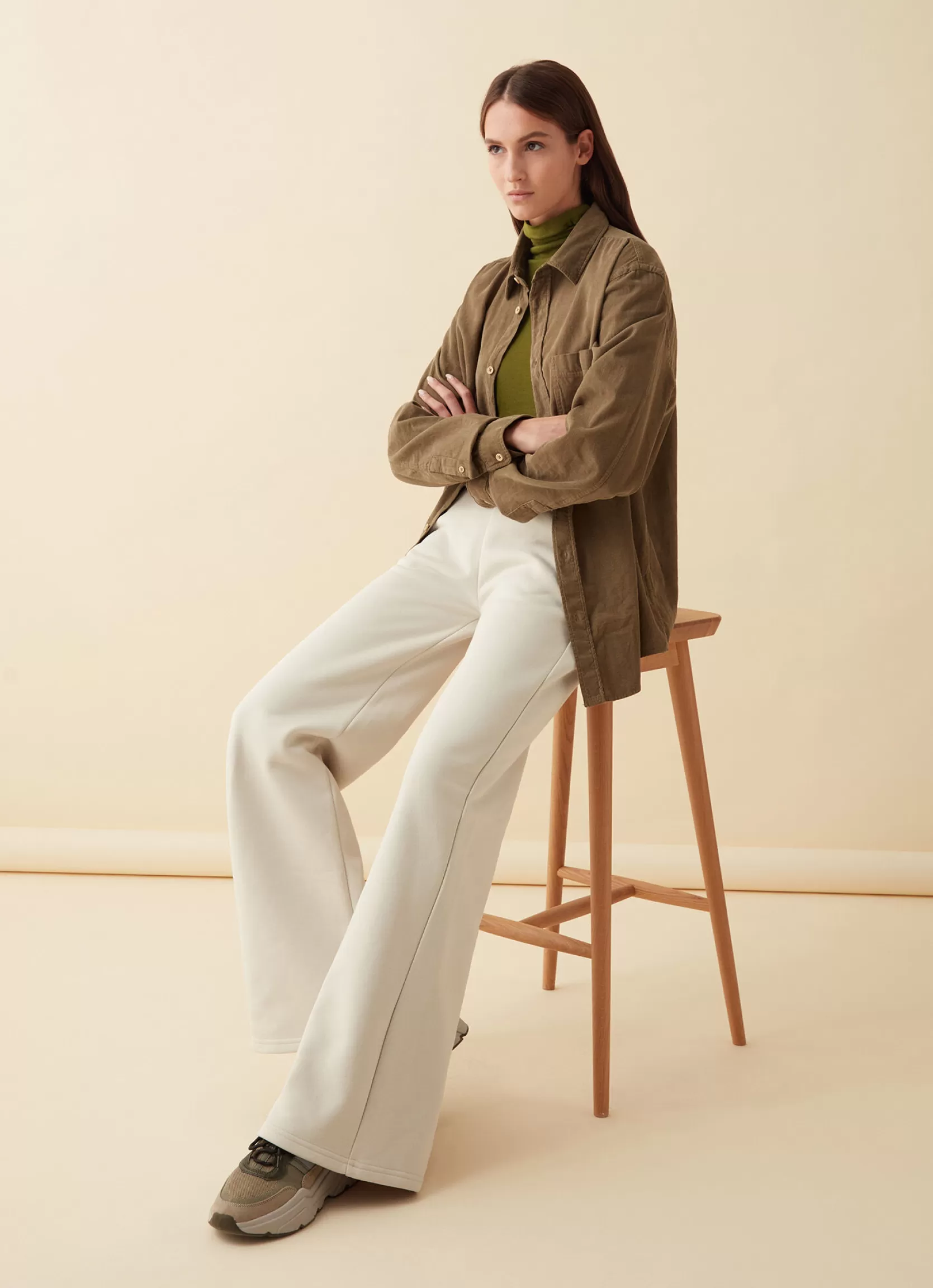 Colmar High-rise sweatpants | woman Recycled Essential | Trousers