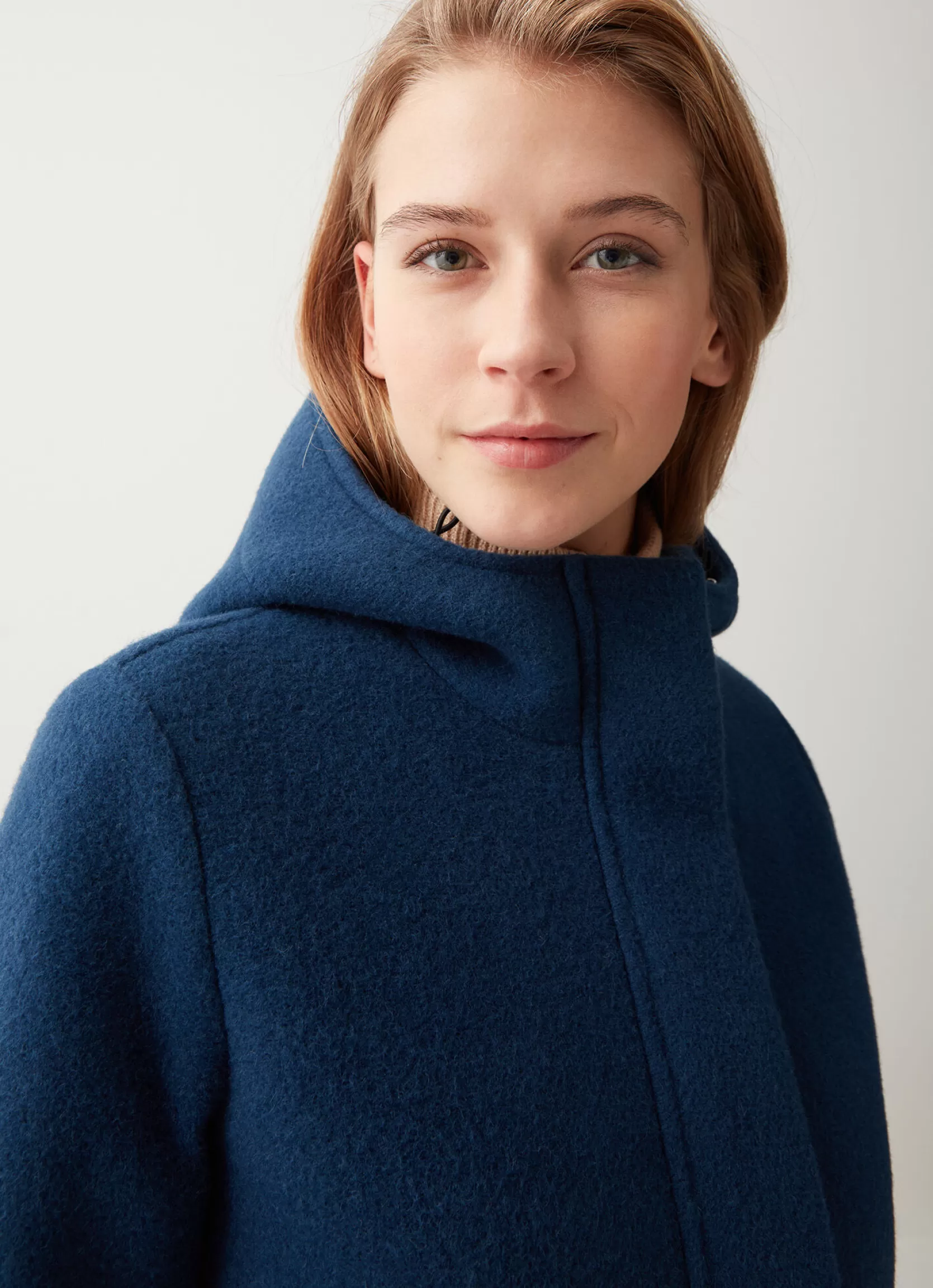 Colmar Hooded coat in woolen cloth | woman Jackets and Coats