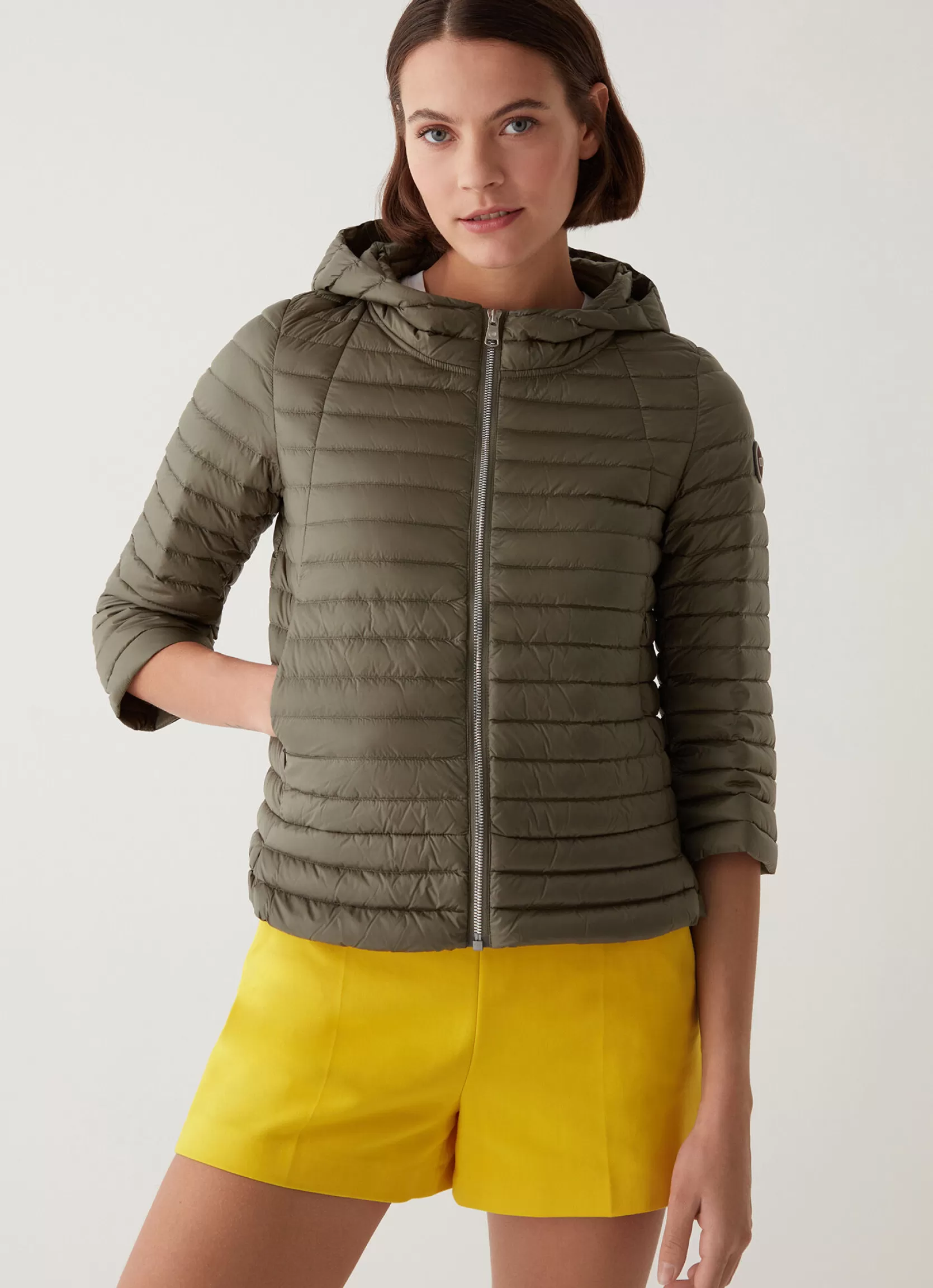 Colmar Hooded down cape | woman Outlet