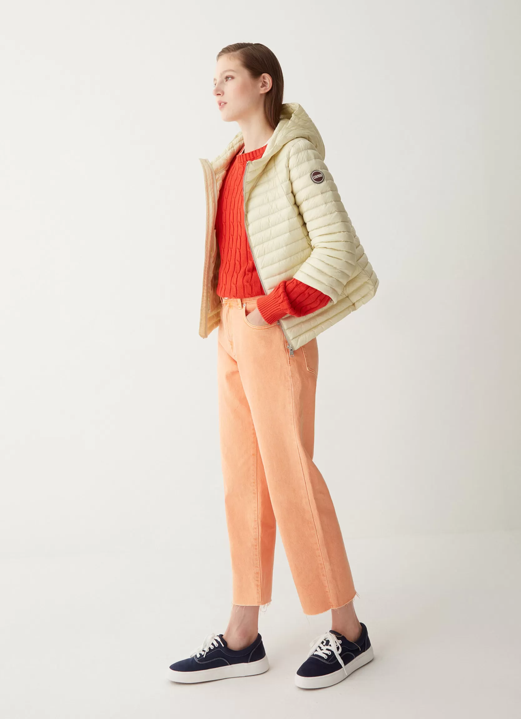 Colmar Hooded down cape | woman Outlet