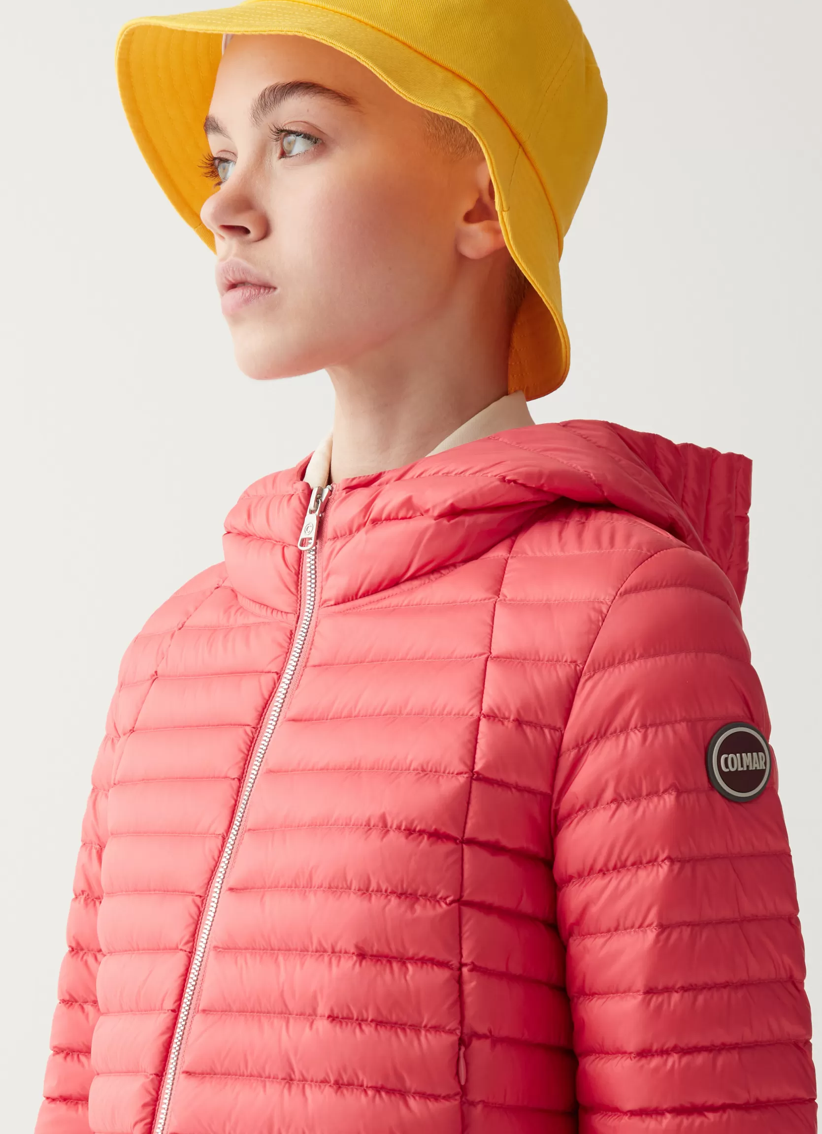Colmar Hooded down cape | woman Outlet