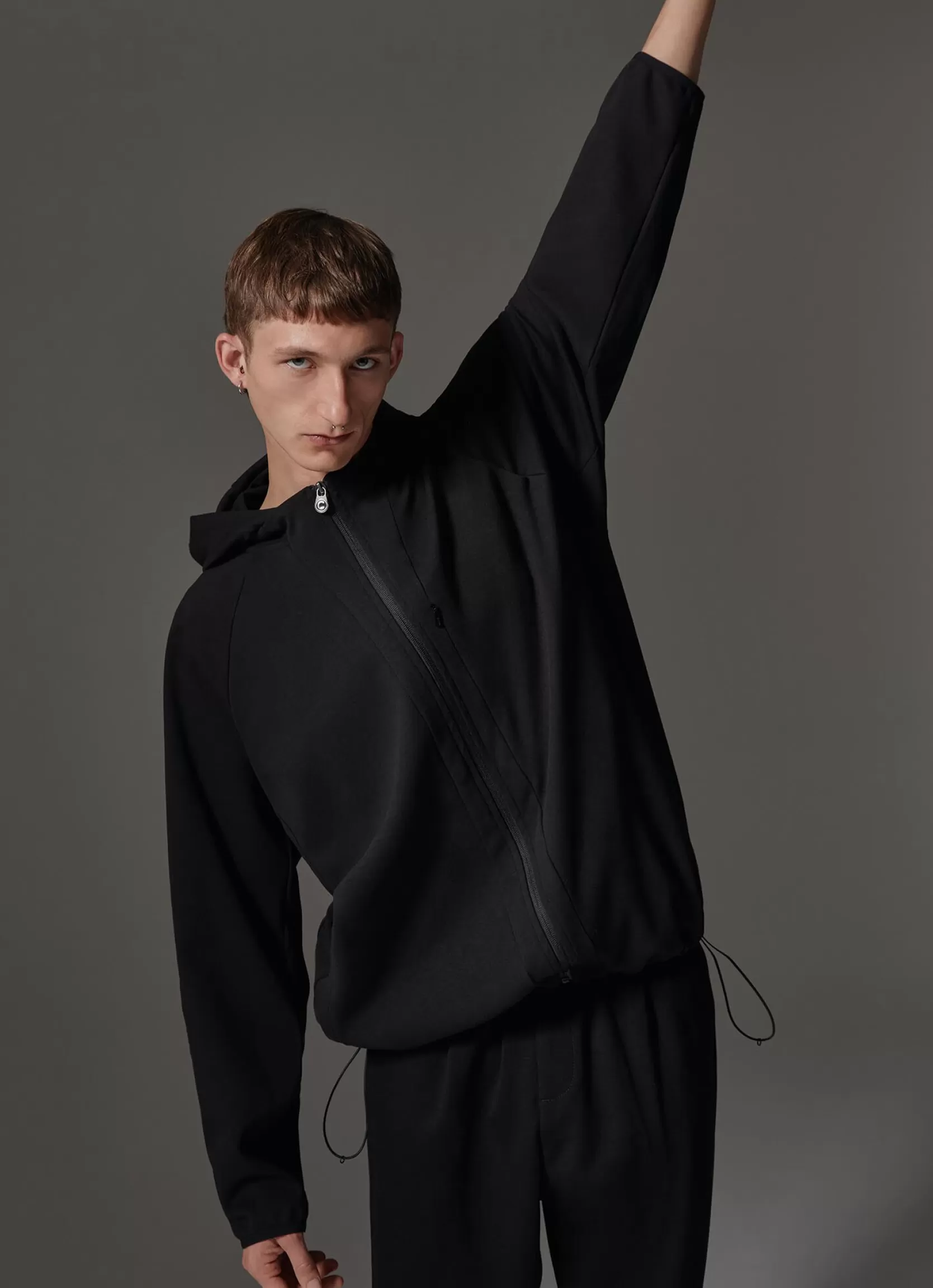 Colmar Hooded interlock sweatshirt | man Colmar Revolution | Sweatshirts