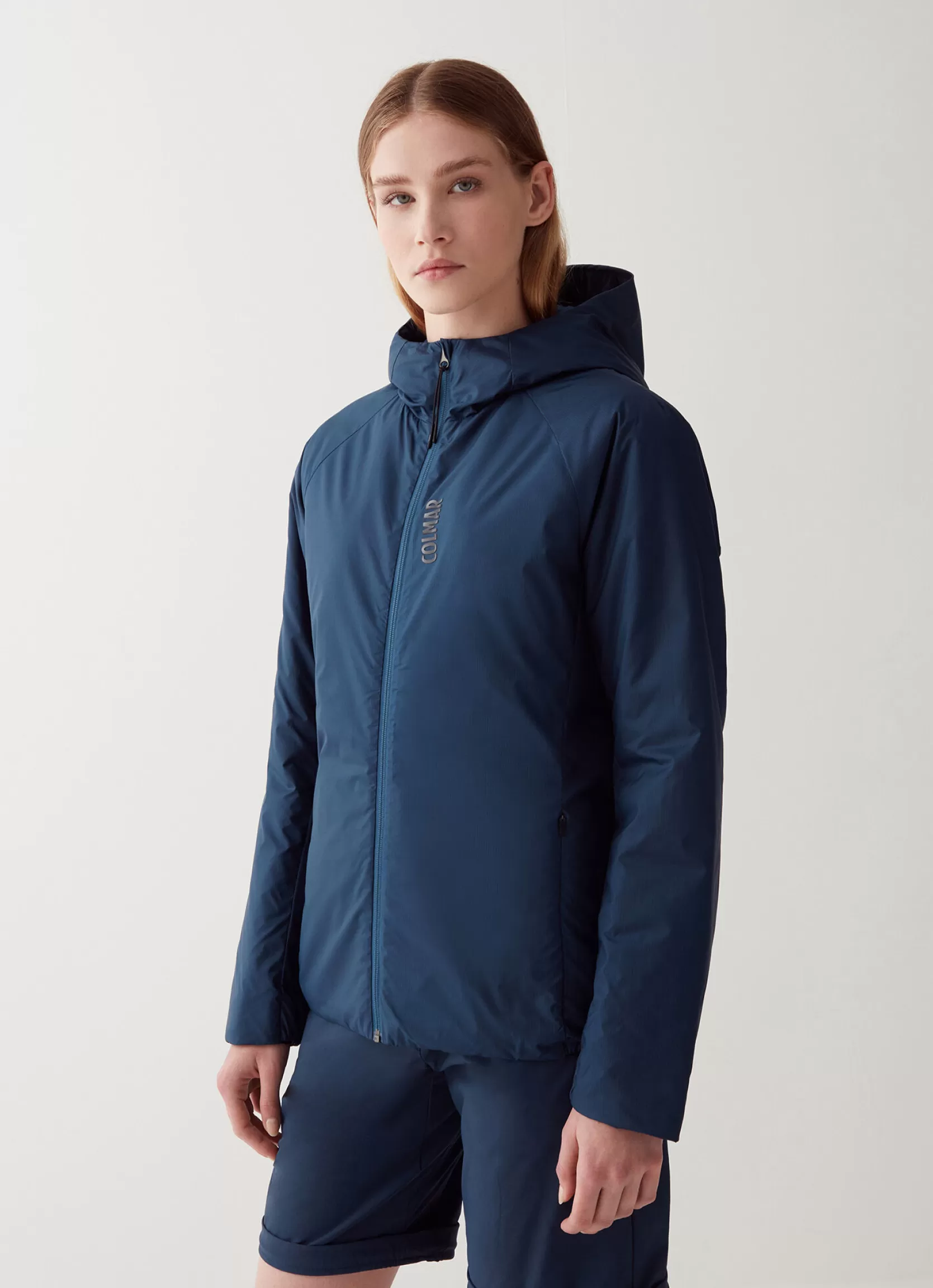 Colmar Hooded jacket in ripstop fabric | woman Outlet