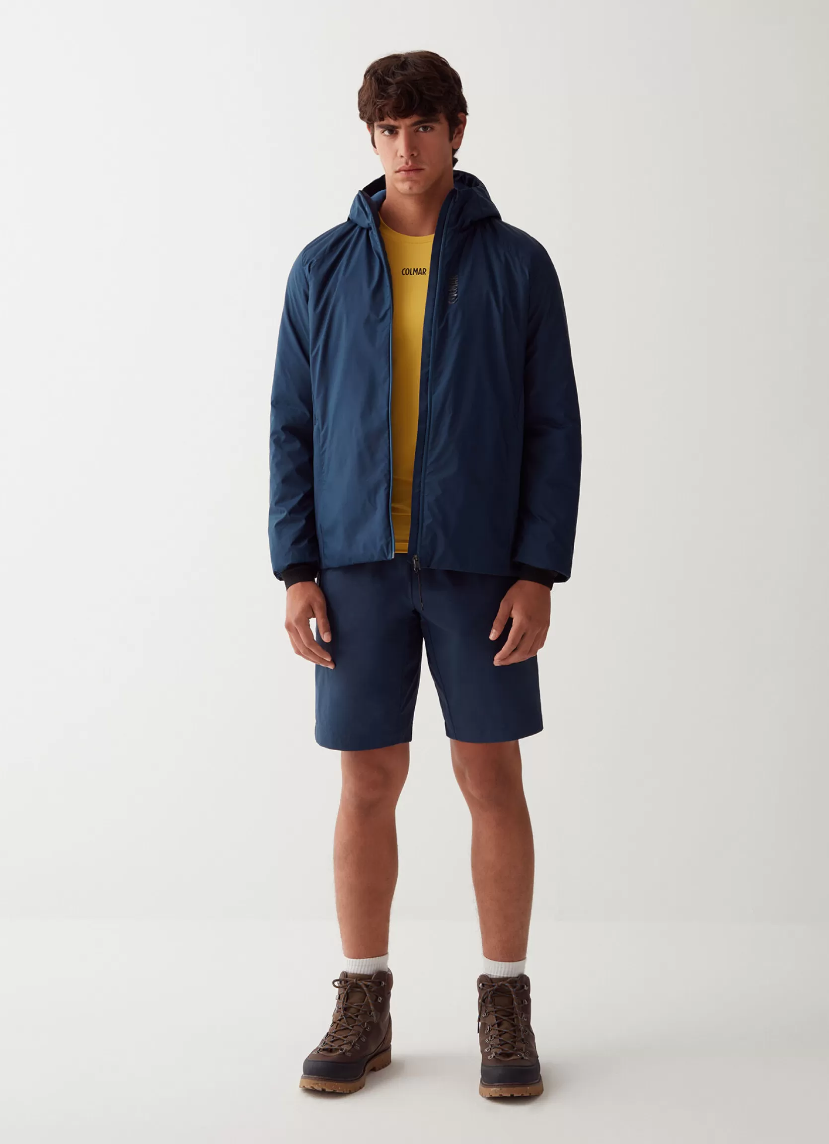 Colmar Hooded jacket in ripstop fabric | man Outlet