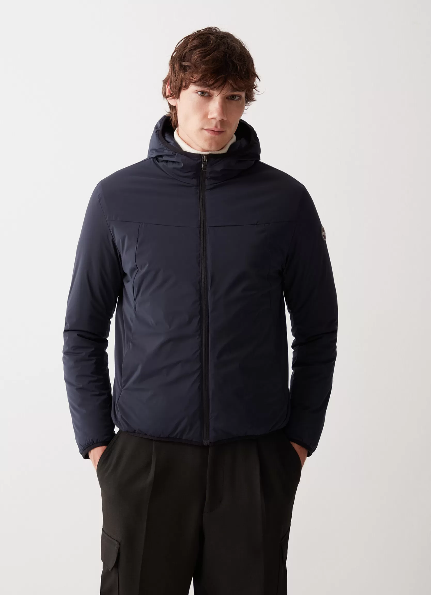 Colmar Hooded jacket in stretch fabric | man Lightweight Jackets | Jackets and Coats