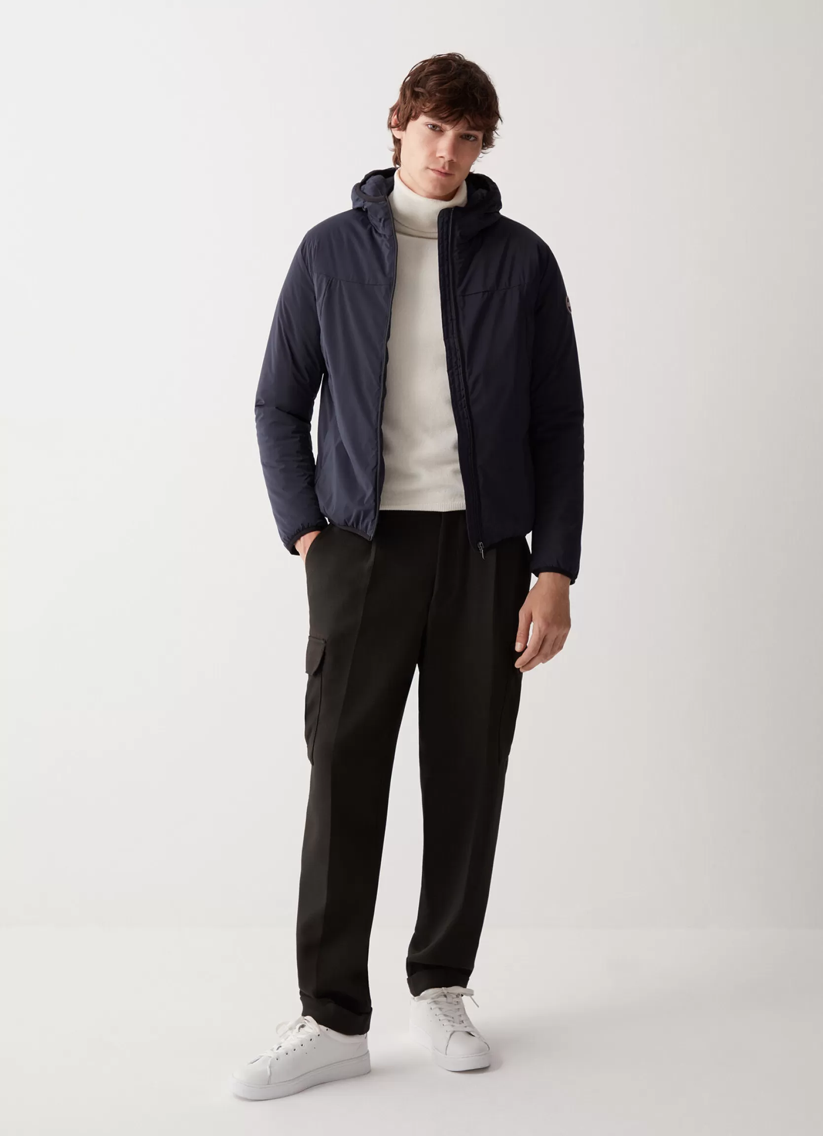 Colmar Hooded jacket in stretch fabric | man Lightweight Jackets | Jackets and Coats