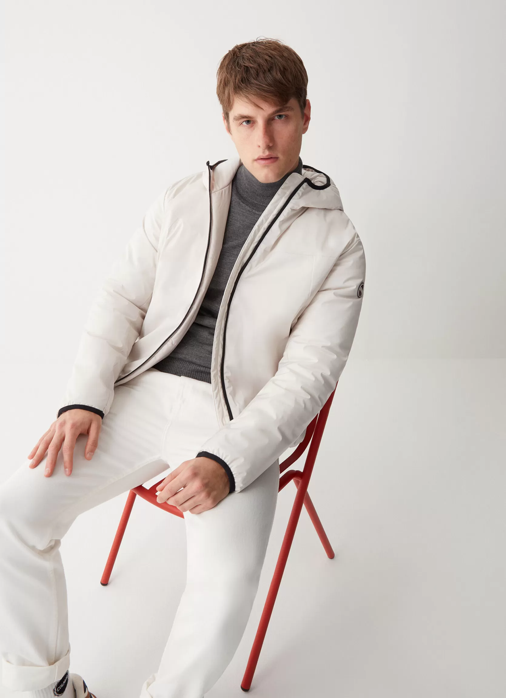 Colmar Hooded jacket in stretch fabric | man Lightweight Jackets | Jackets and Coats